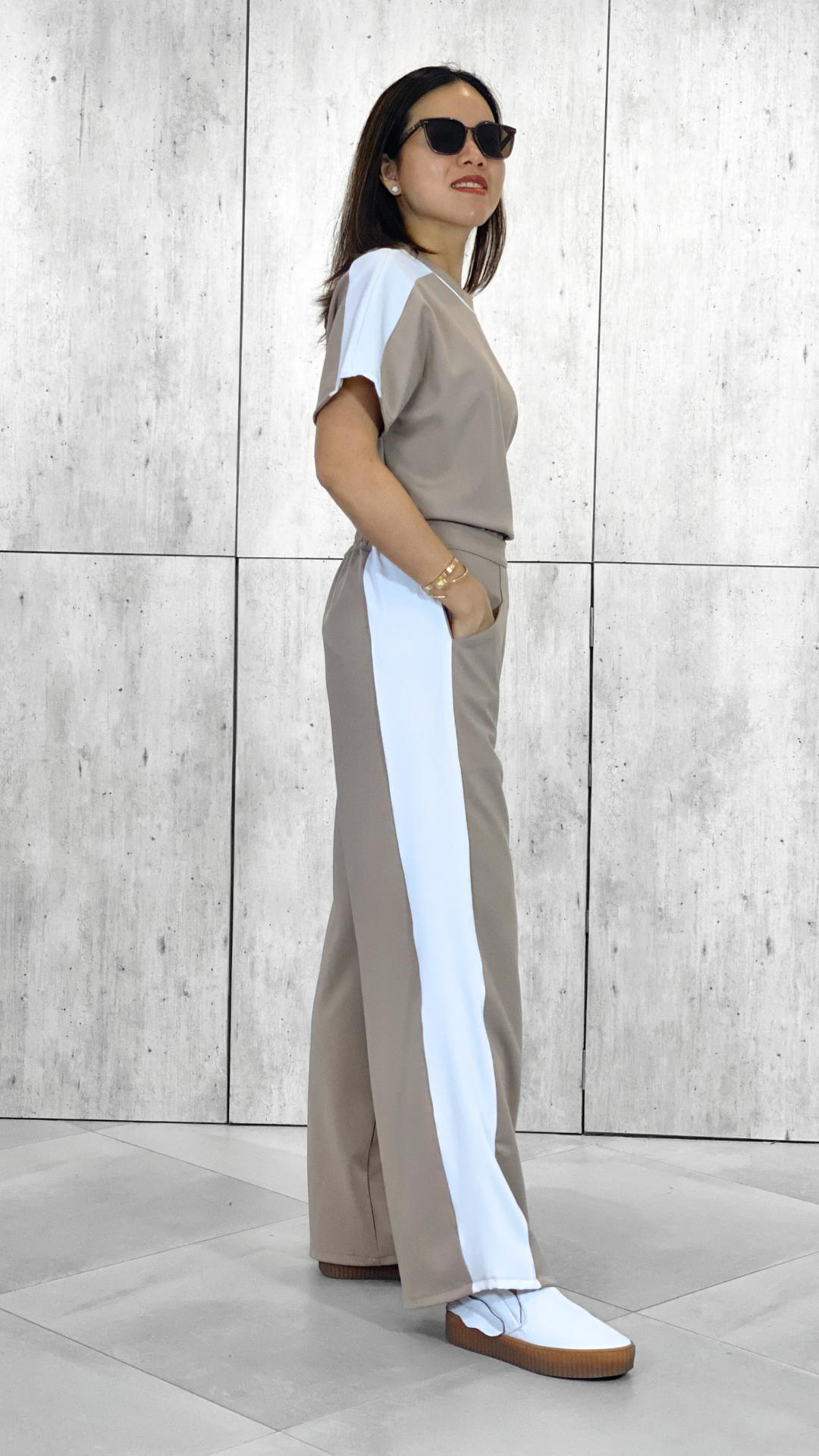 Brooke (Plus Size) Piping Top