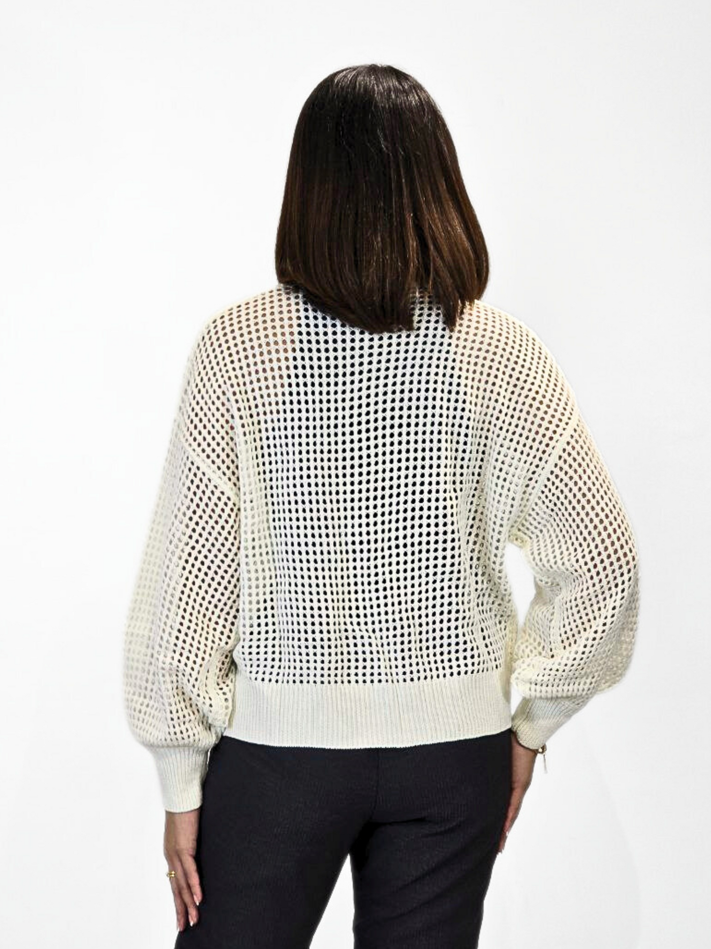 Lia (Plus Size) Mesh Jacket