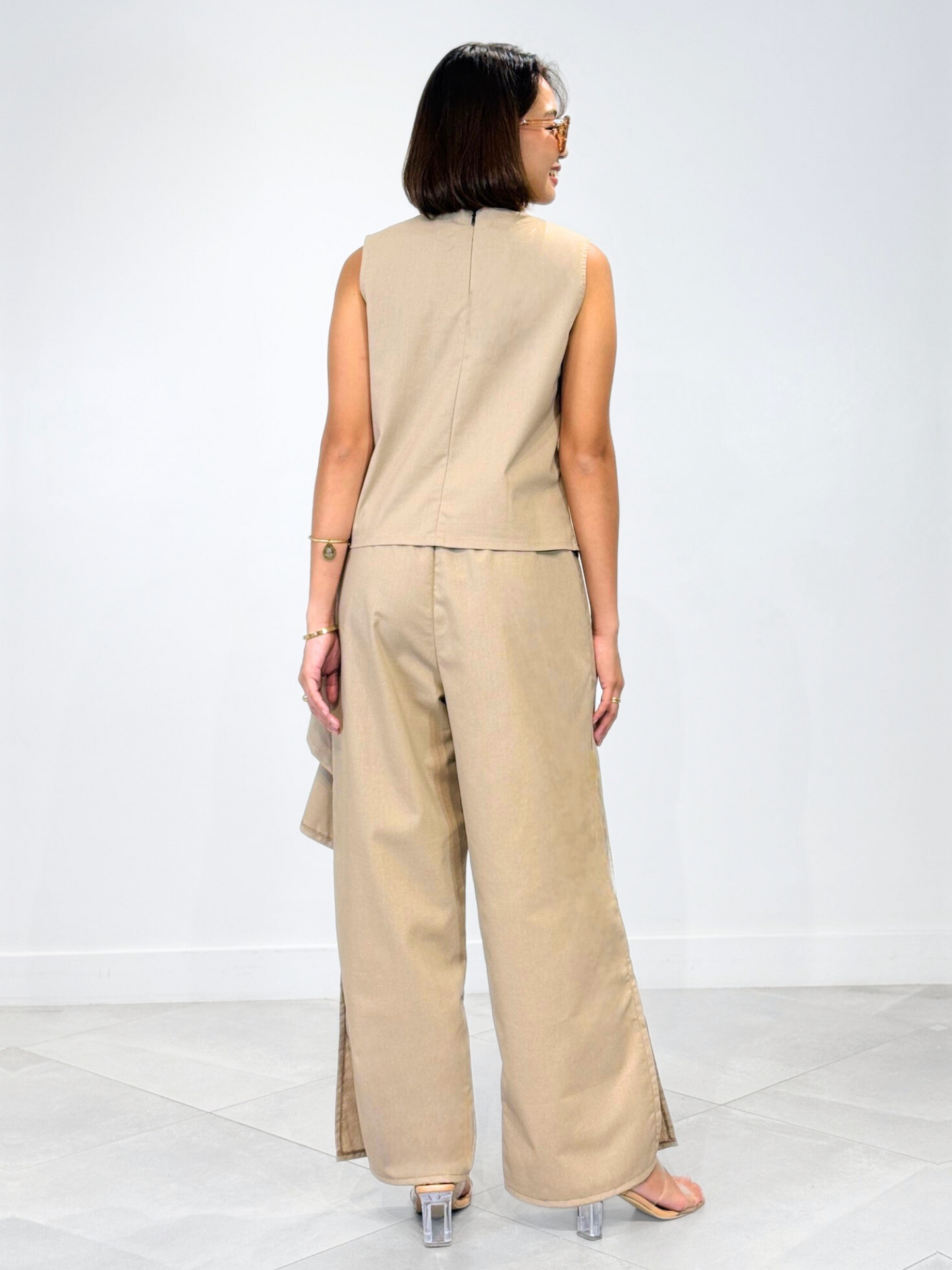 Bianca Side Slit Pants