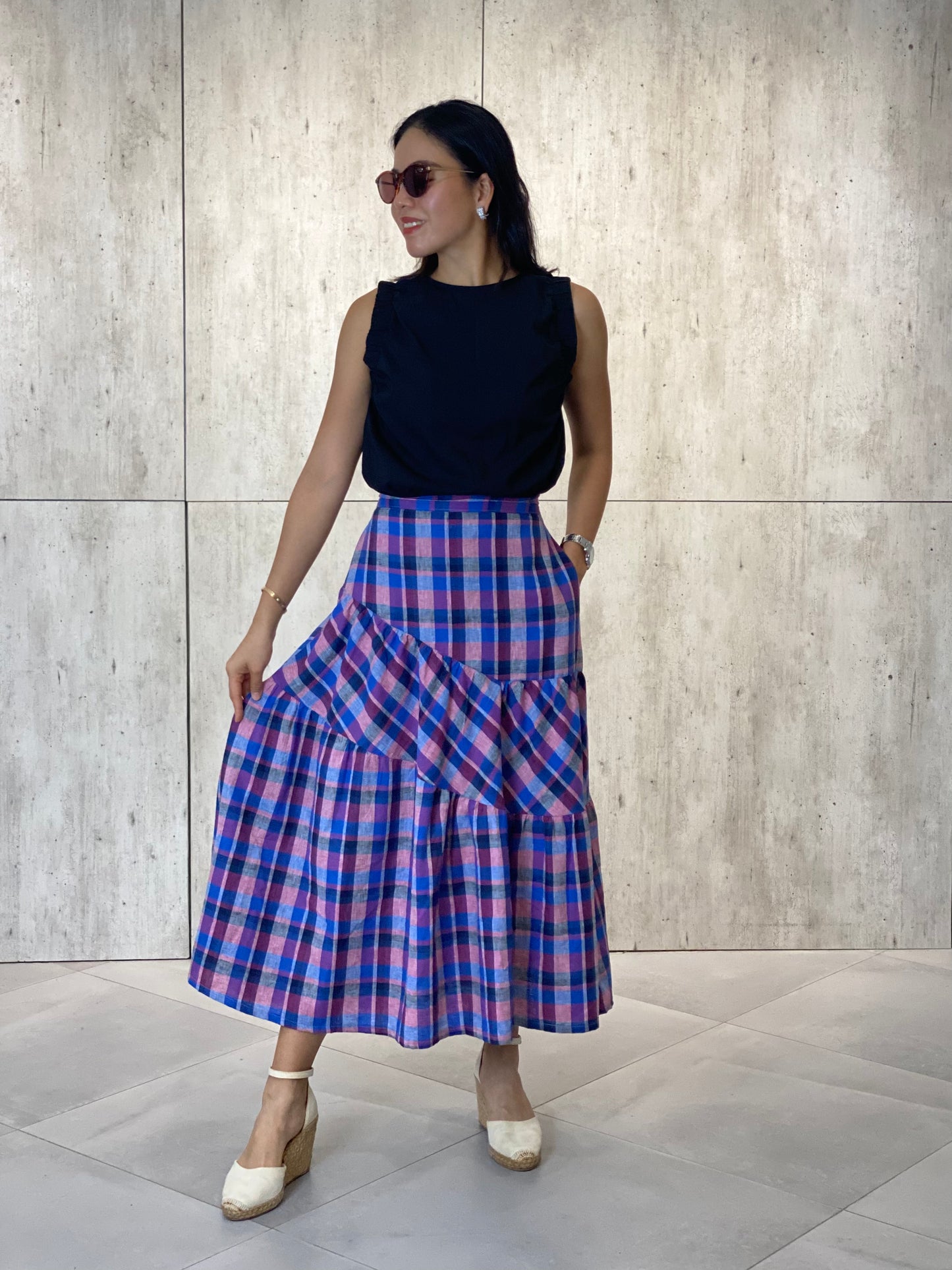 Liana Tiered Skirt