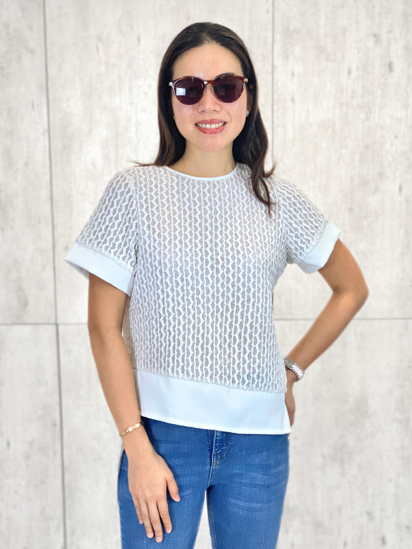 Jayce Mesh Top