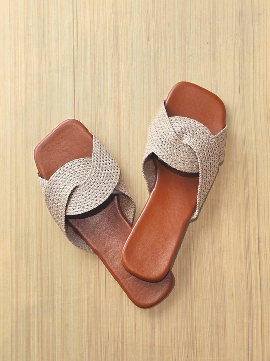 Luna Weave Slides