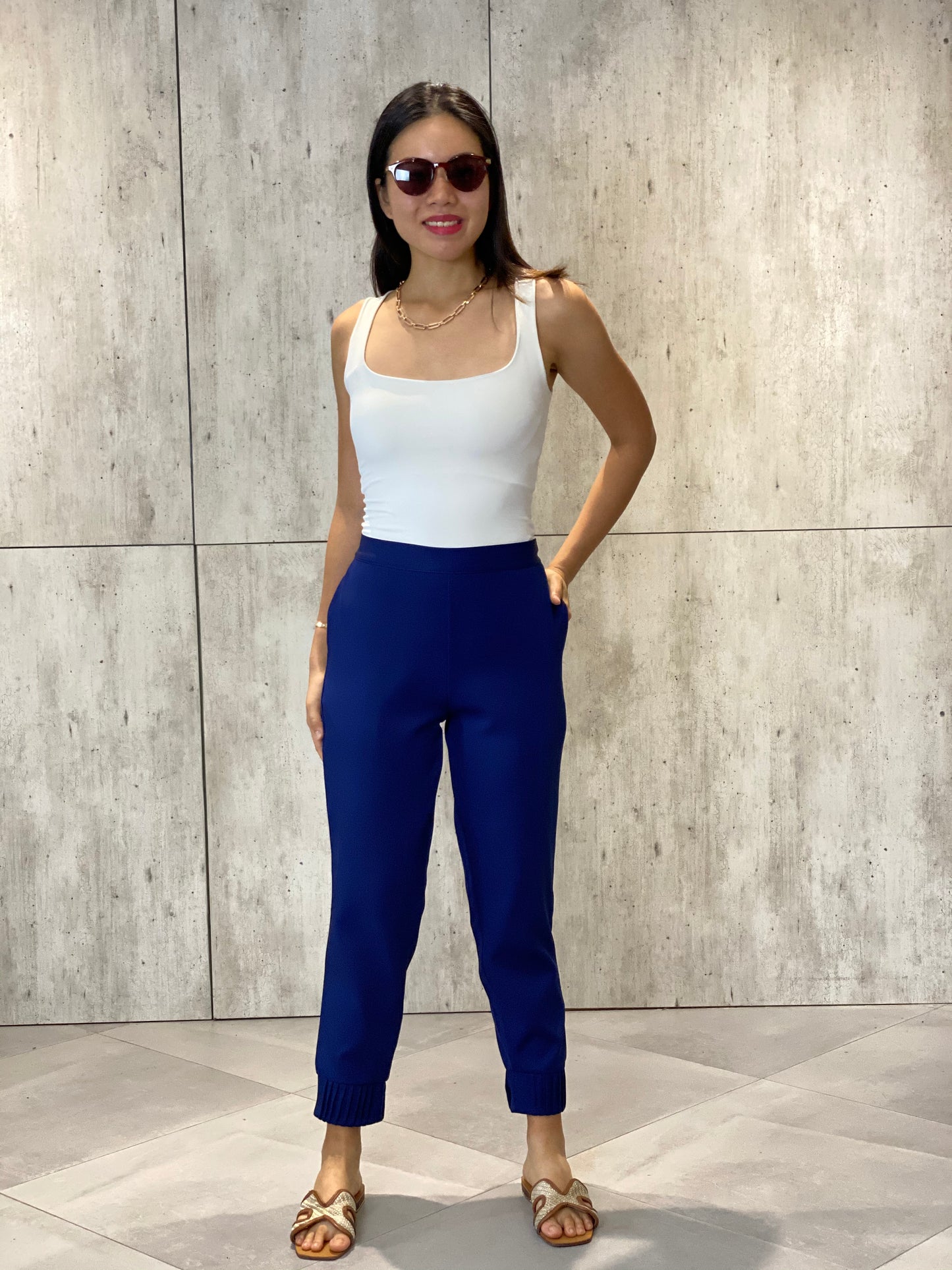 Natalie (Plus Size) Pleated Pants