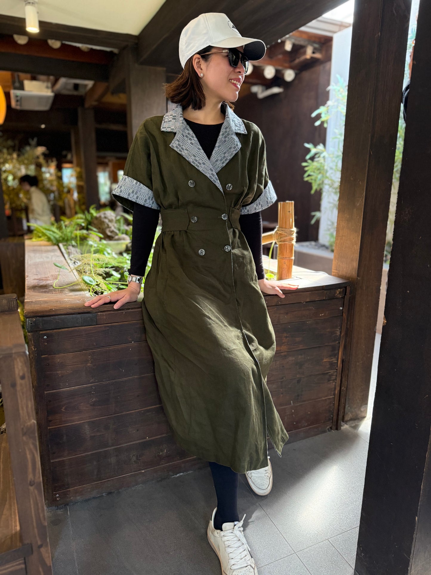 Lana Multi-wear Ethnic Trench Dress