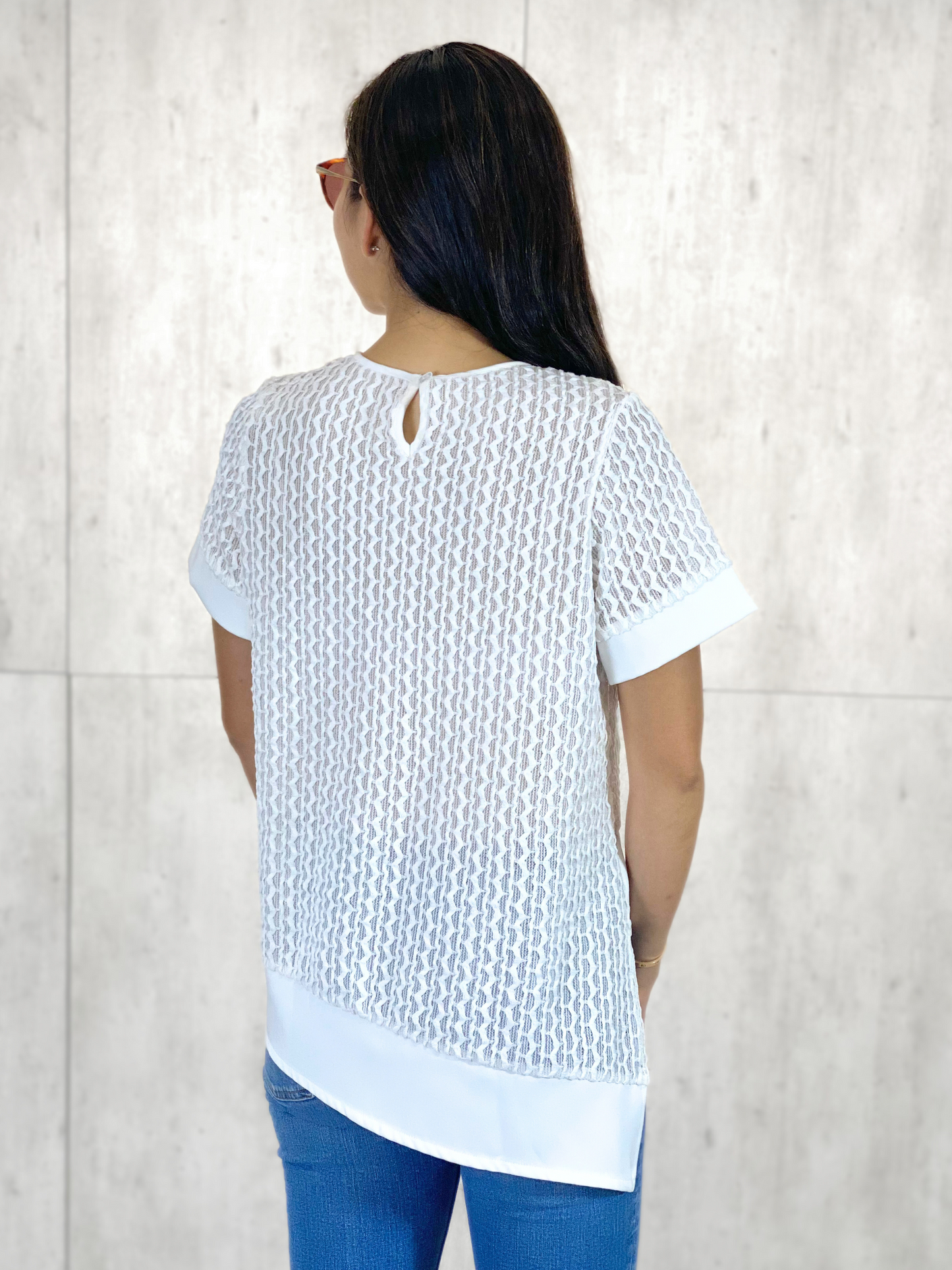Jayce Mesh Top
