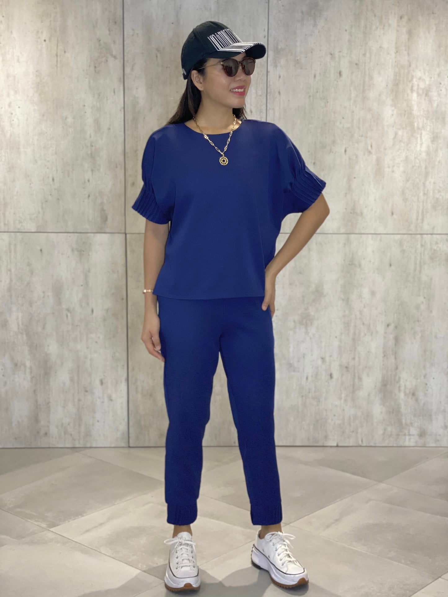 Natalie (Plus Size) Pleated Pants