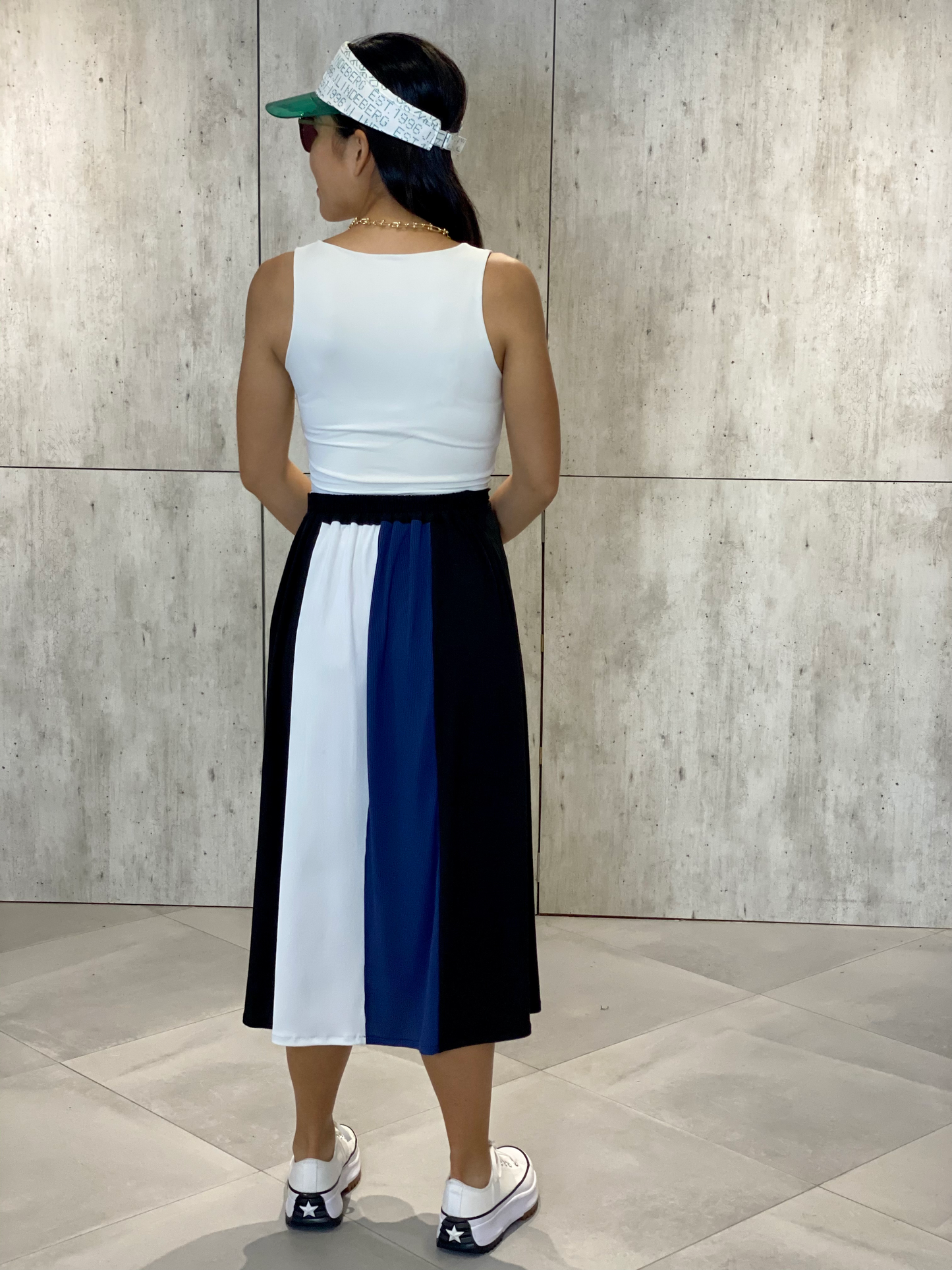 Lilian (Plus Size) Panel Skirt