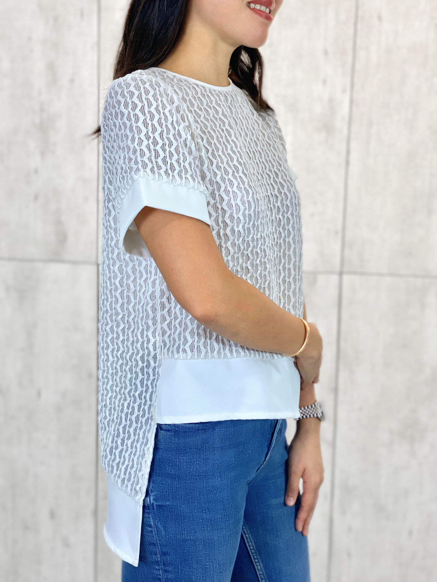 Jayce Mesh Top