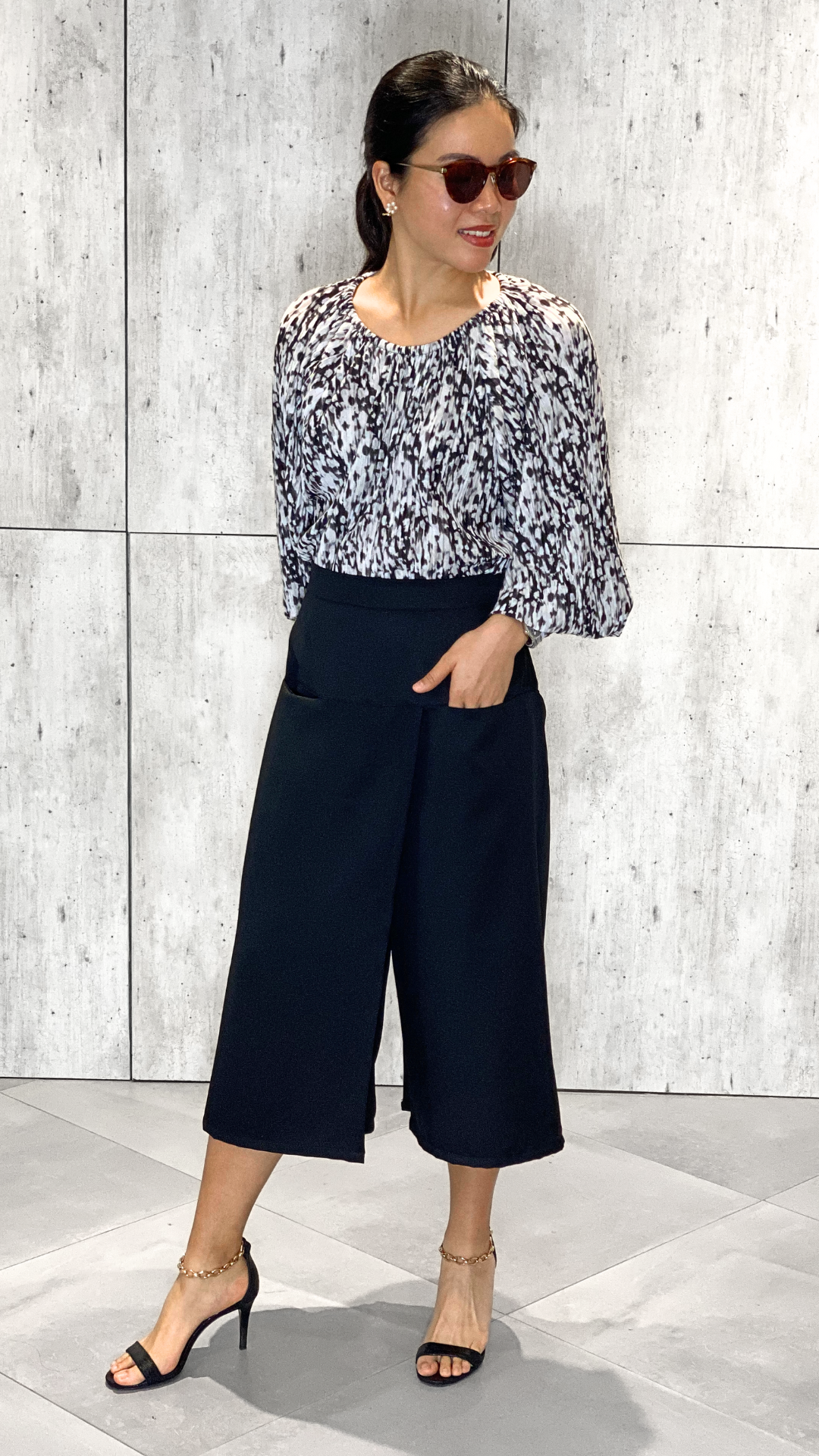Kyoto Multi-wear Pleated Top