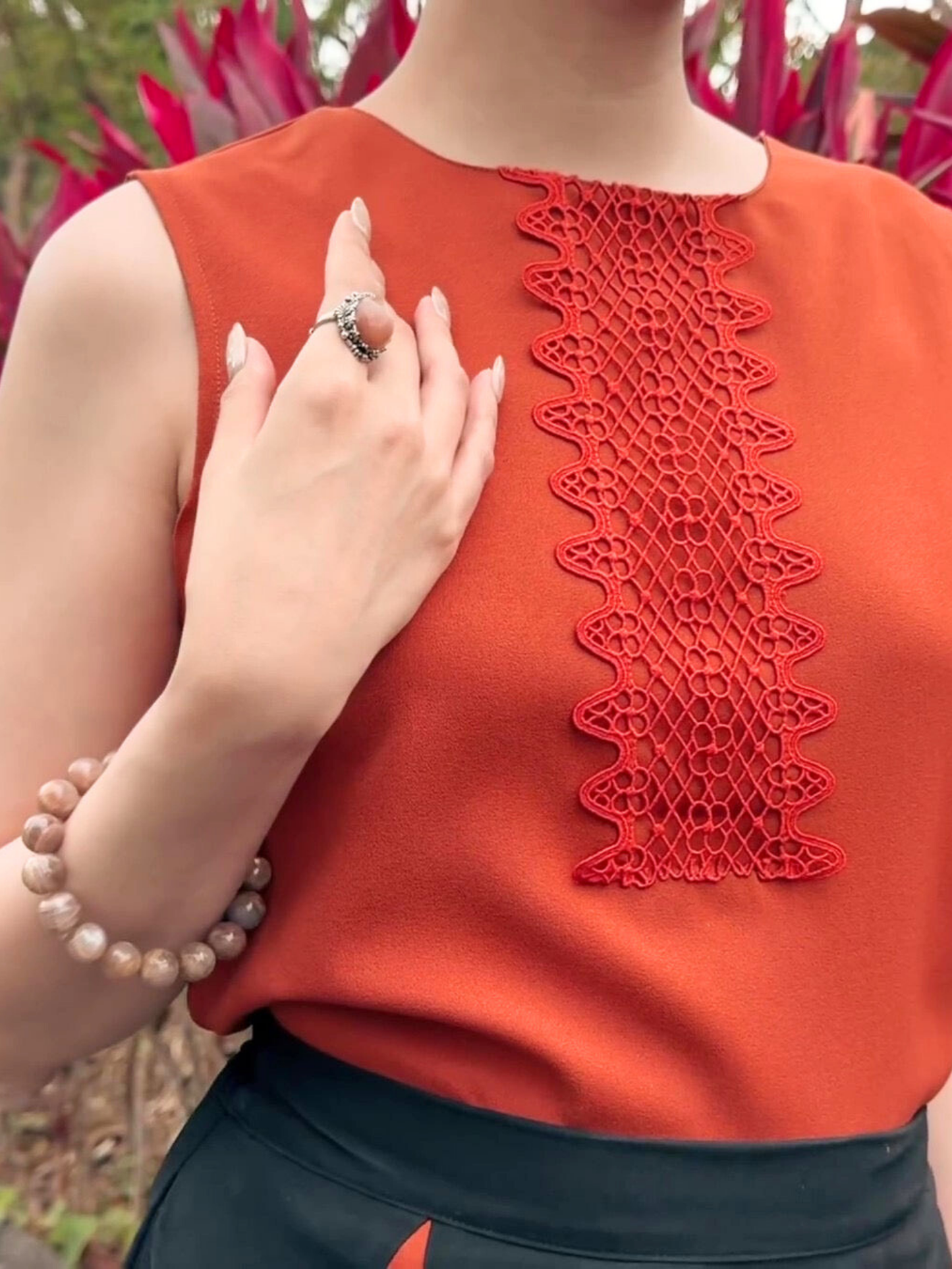 Amalfi Appliqué Top