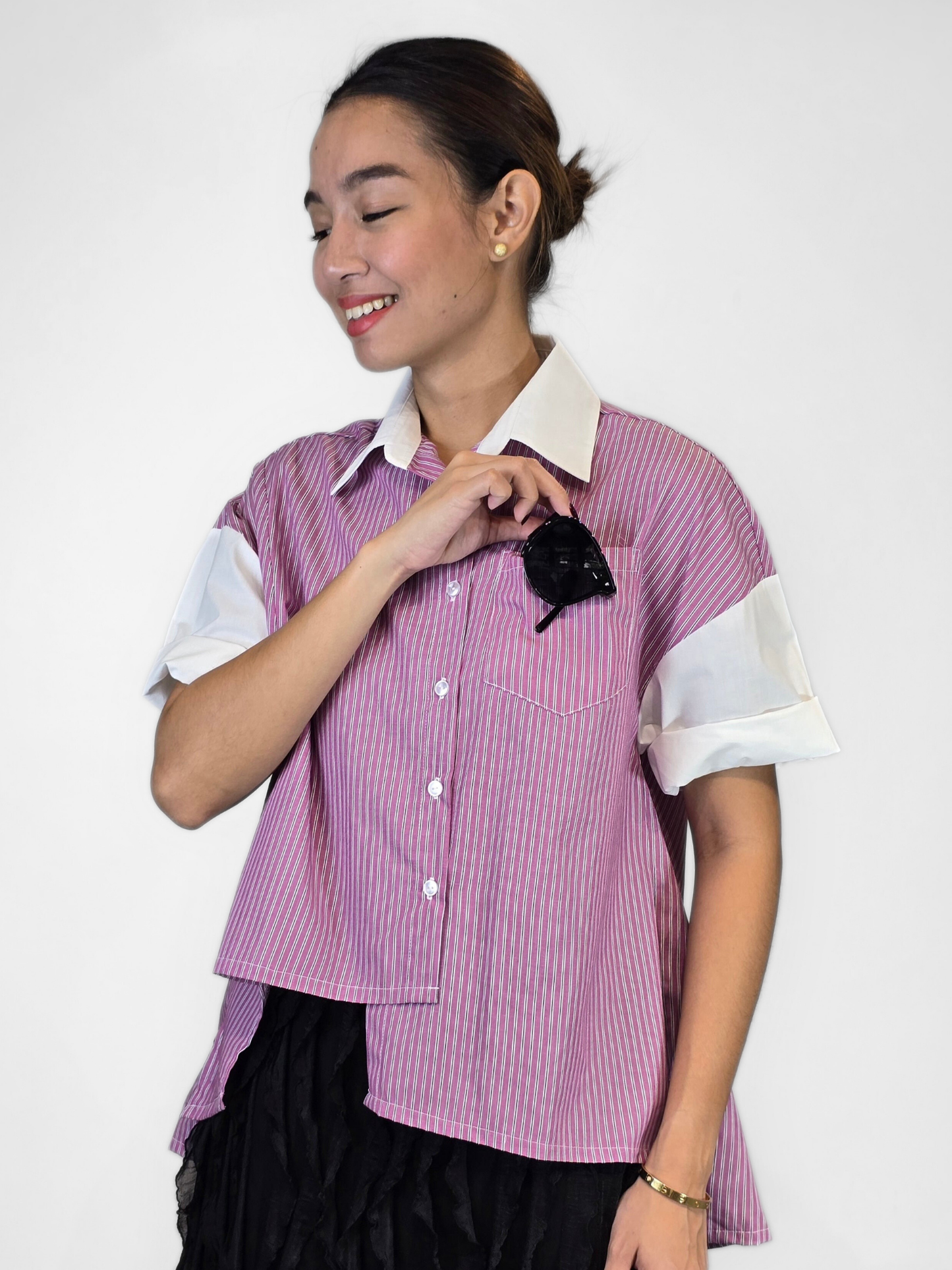 Dani (Plus Size) Polo Top