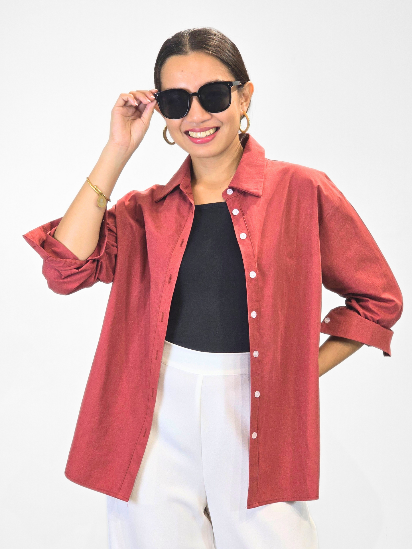 Brooklyn (Plus Size) Polo Top (Unisex)