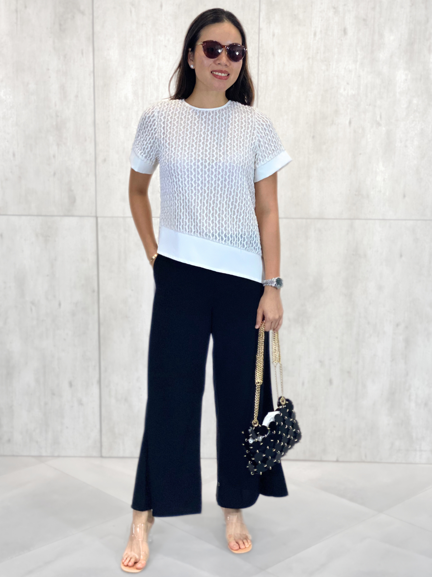 Jayce Mesh Top