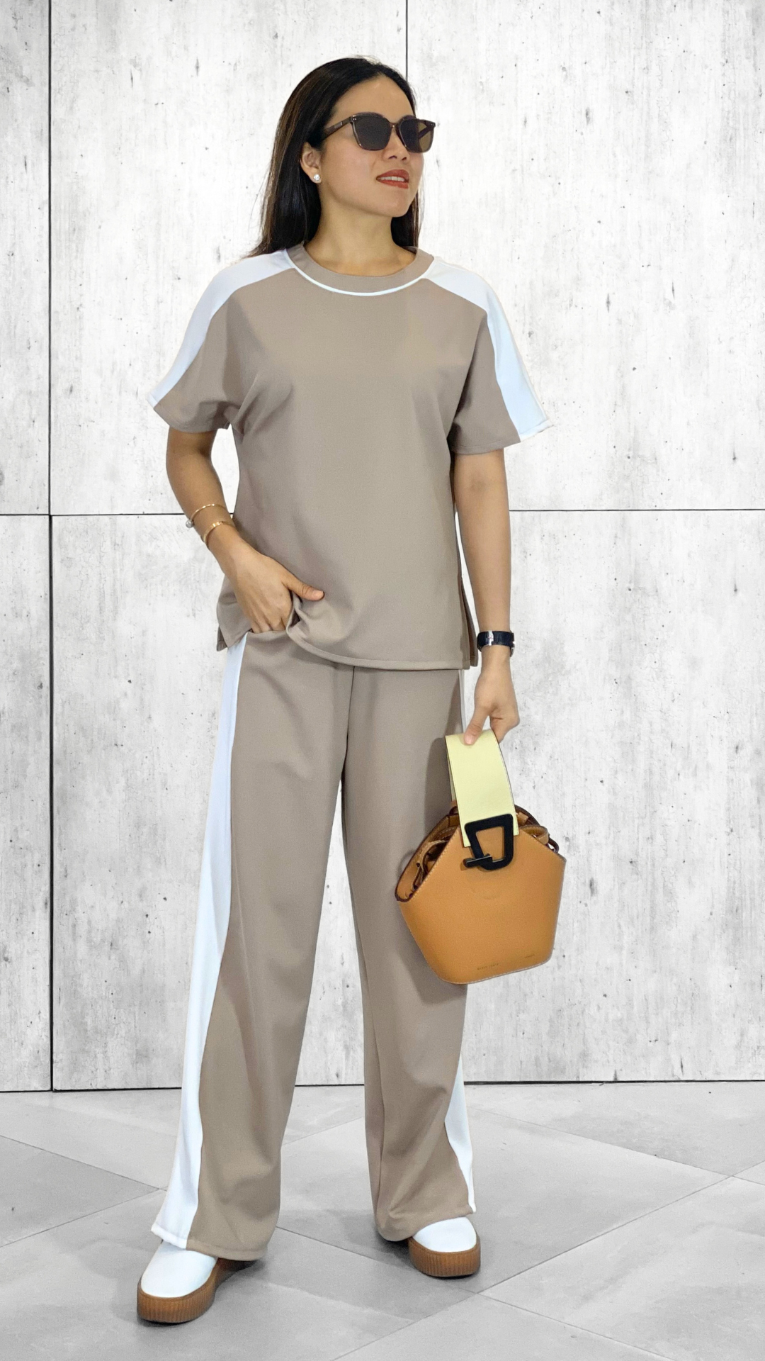 Brooke (Plus Size) Panel Pants