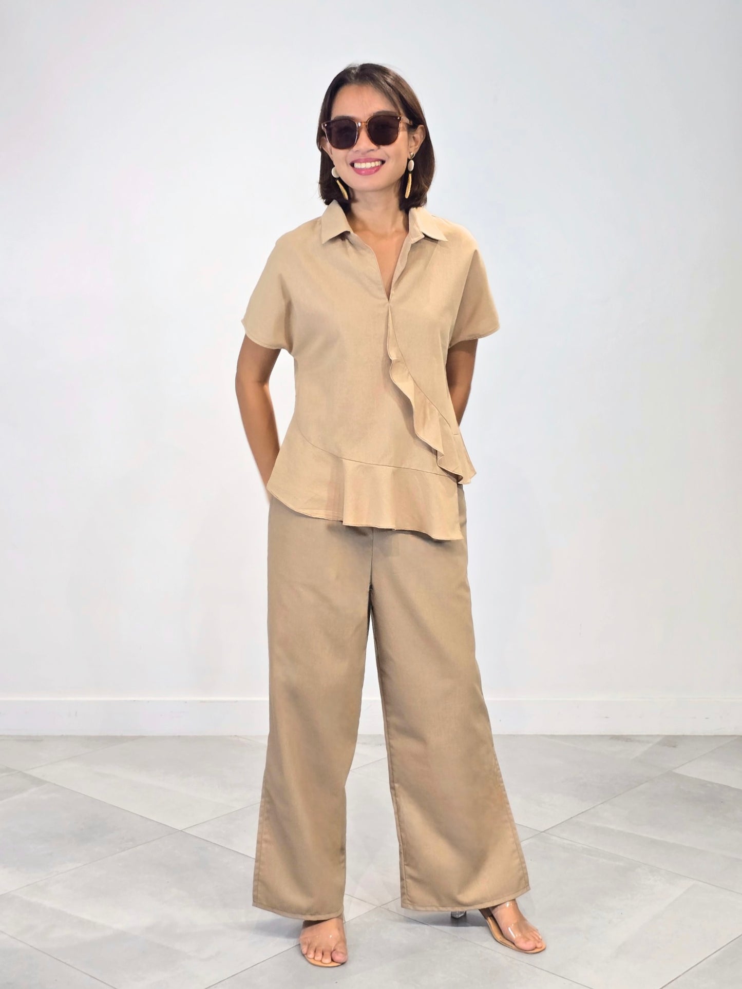 Bianca Side Slit Pants