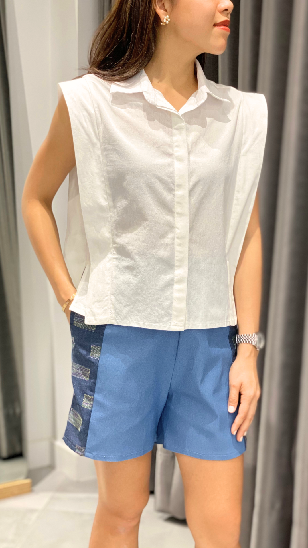 Aspen (Plus Size) Ethnic Shorts