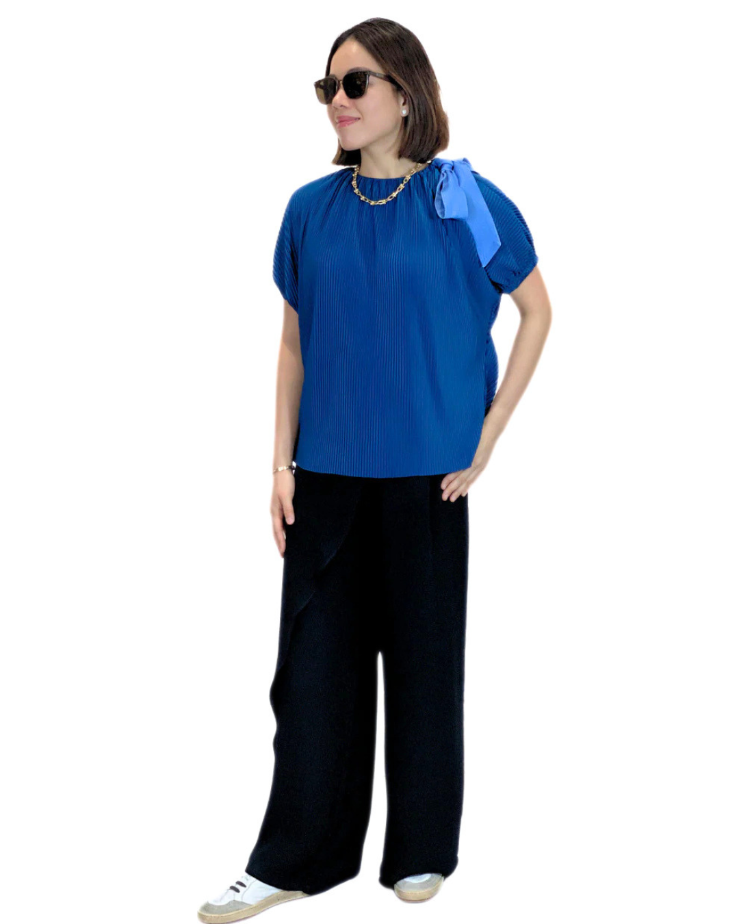 Finley Ribbon Accent Top