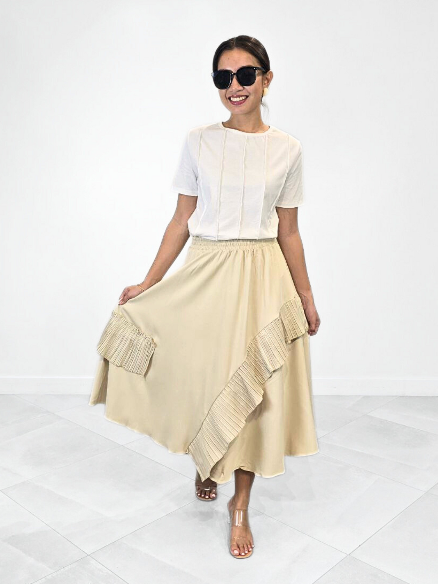 Charlotte Pleated Skirt