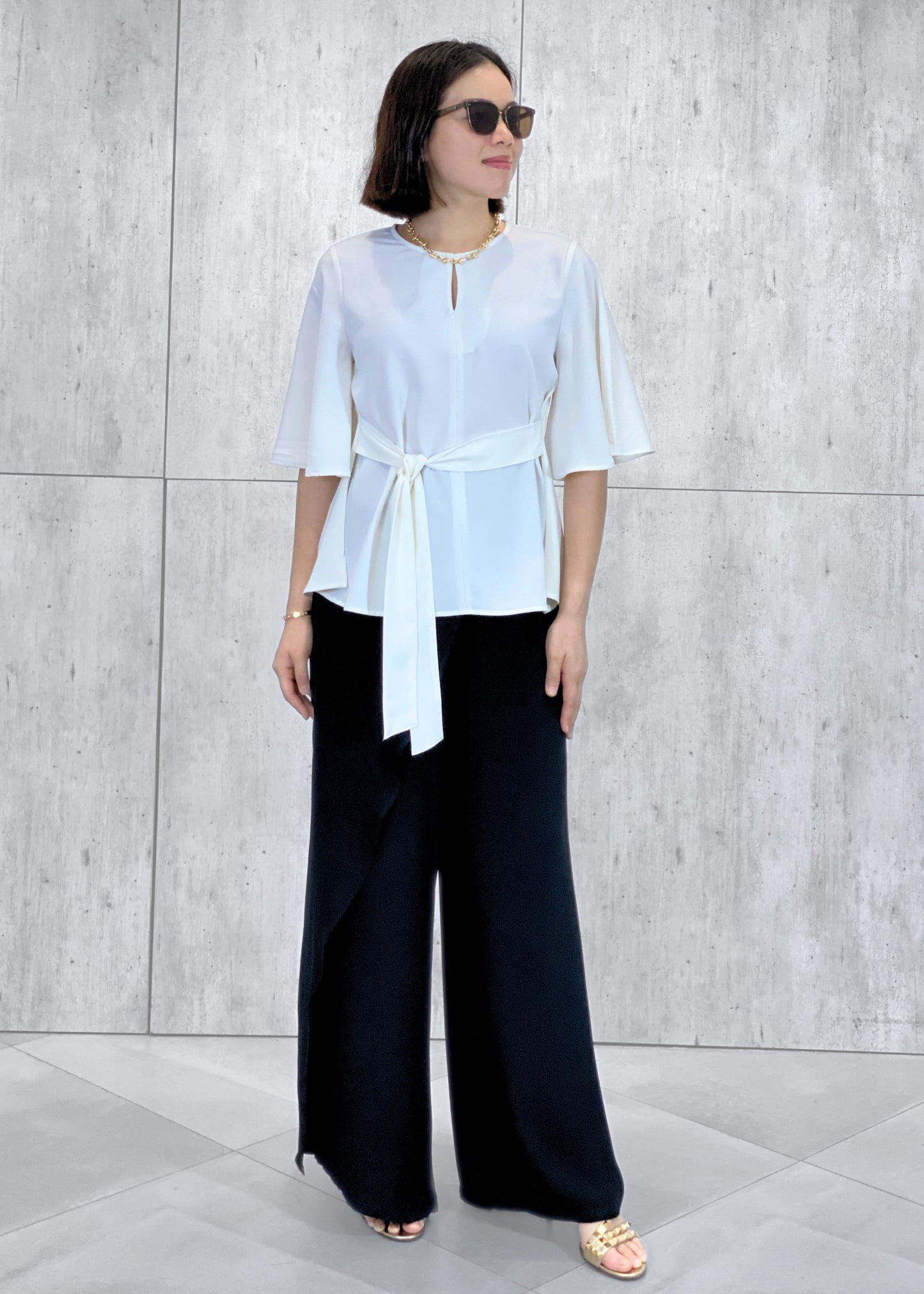 Sage 2-Way Sash Top