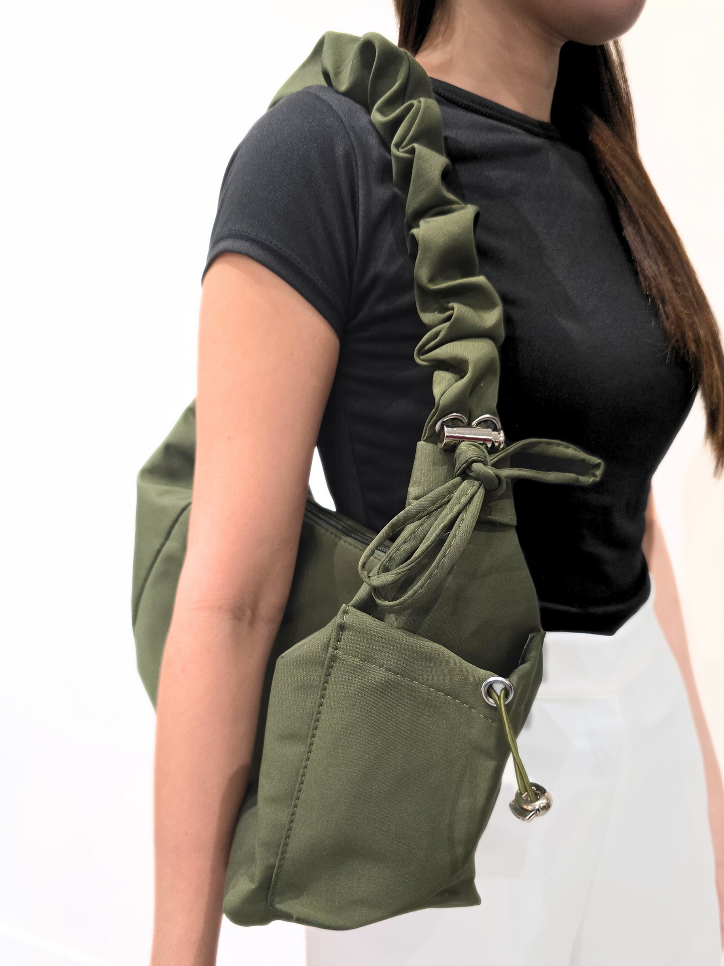 Sage Dumpling Bag