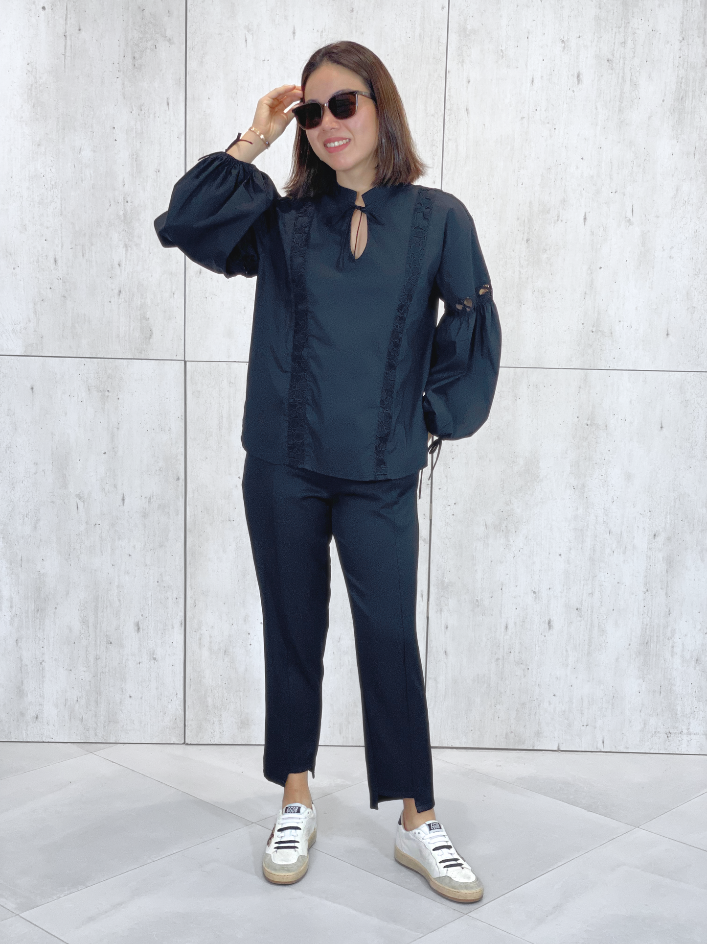 Palmer (Plus Size) Appliqué Top