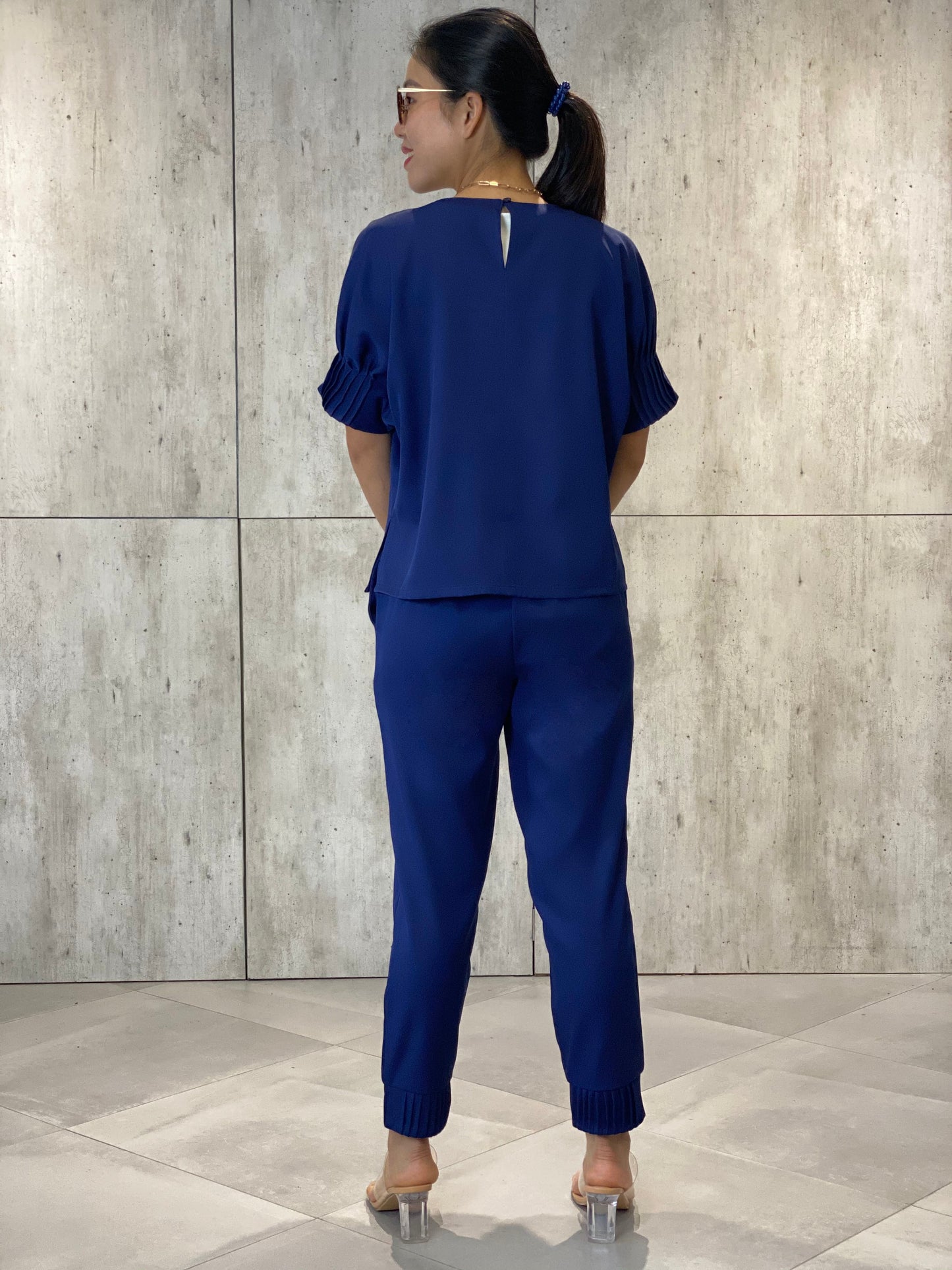 Natalie (Plus Size) Pleated Pants