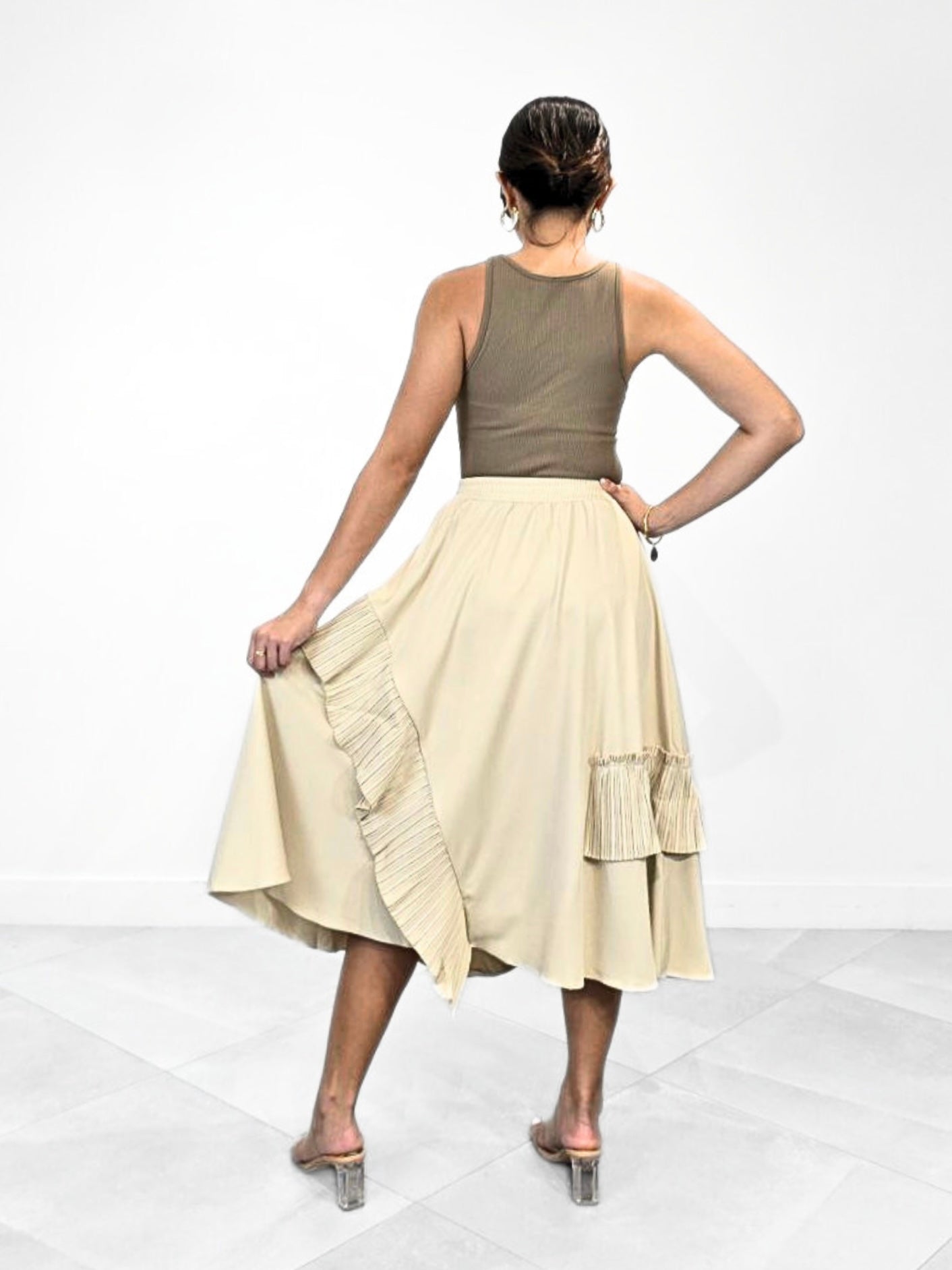 Charlotte Pleated Skirt