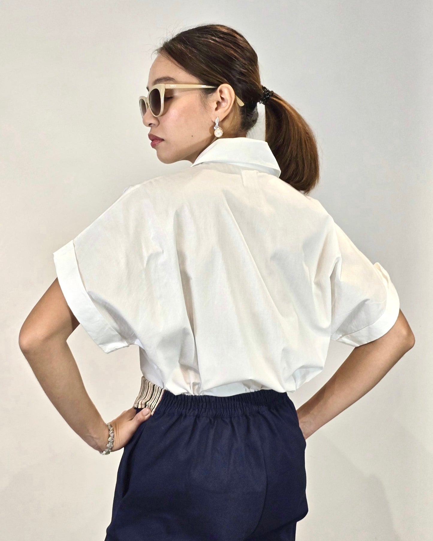 Callie (Plus Size) Polo Top