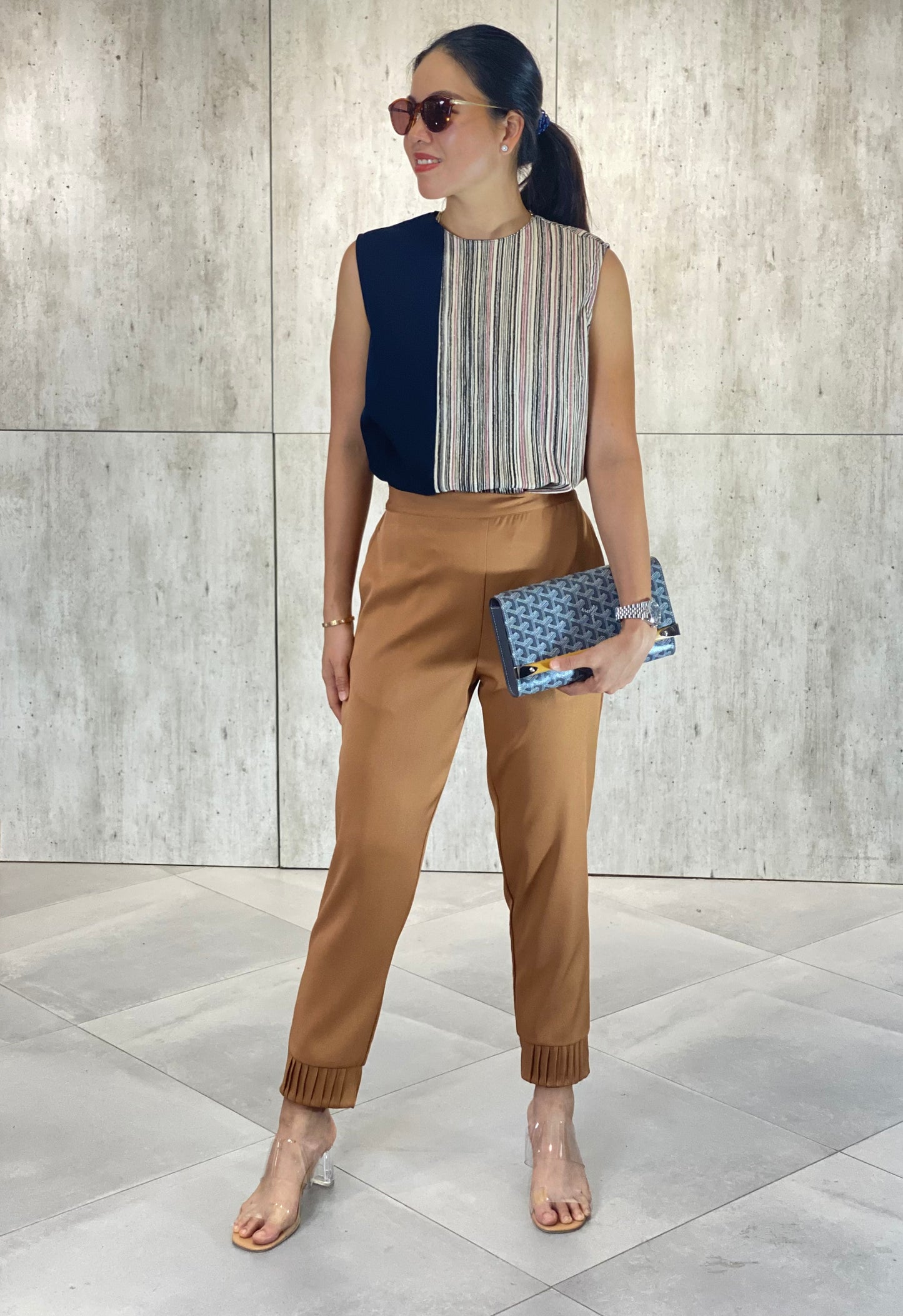Natalie Pleated Pants