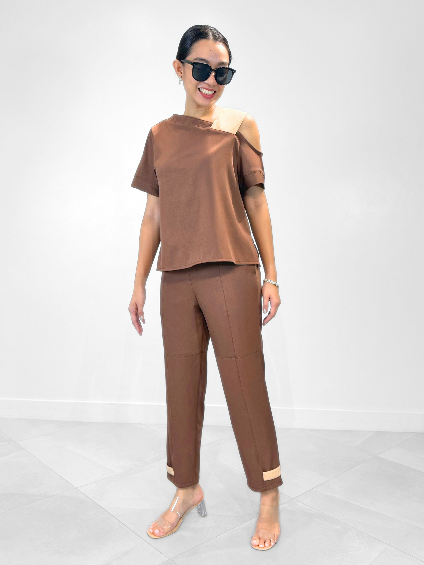 Billie (Plus Size) Accent Top