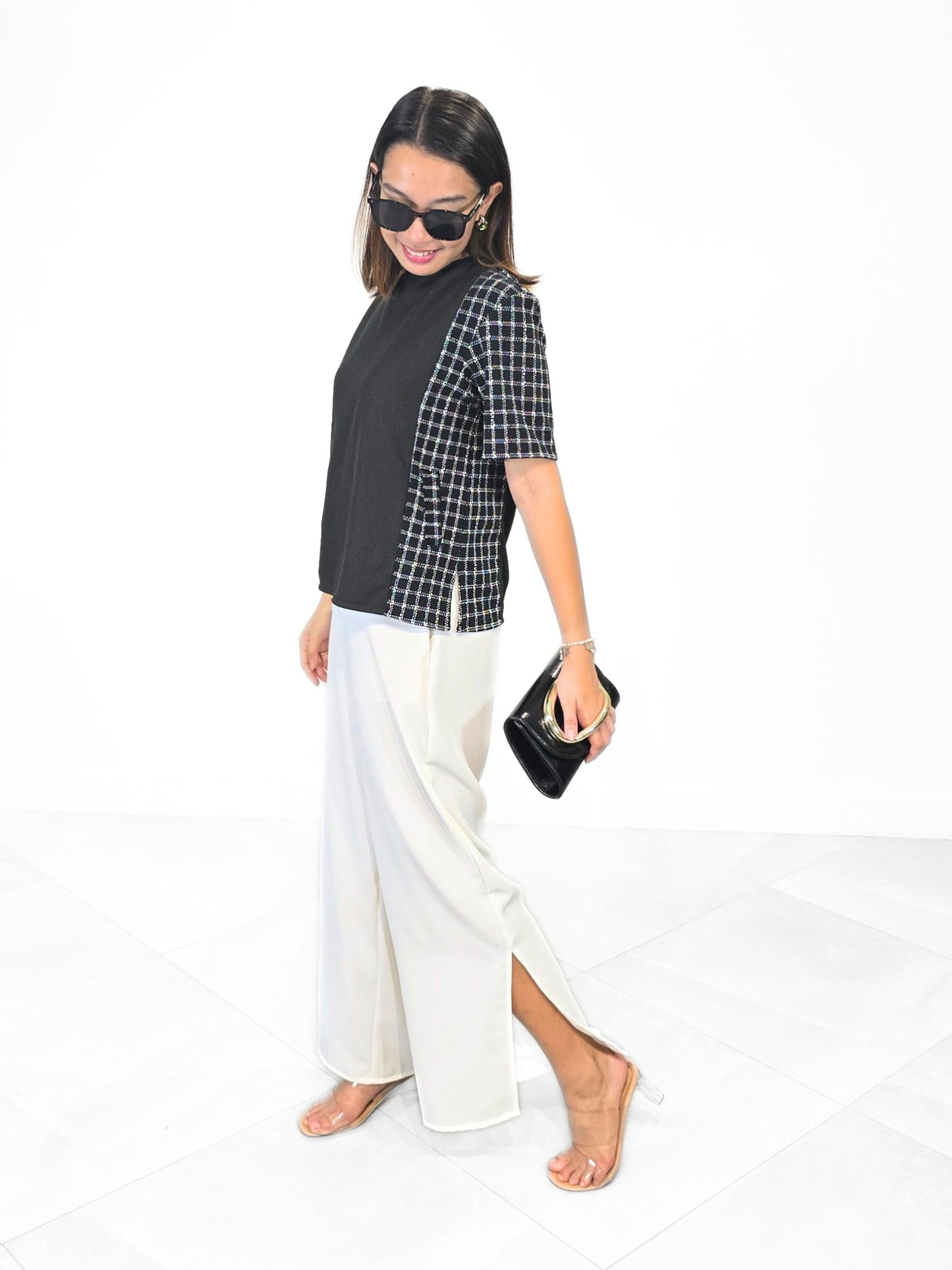 Clarrise Clutch Bag (with sling strap)