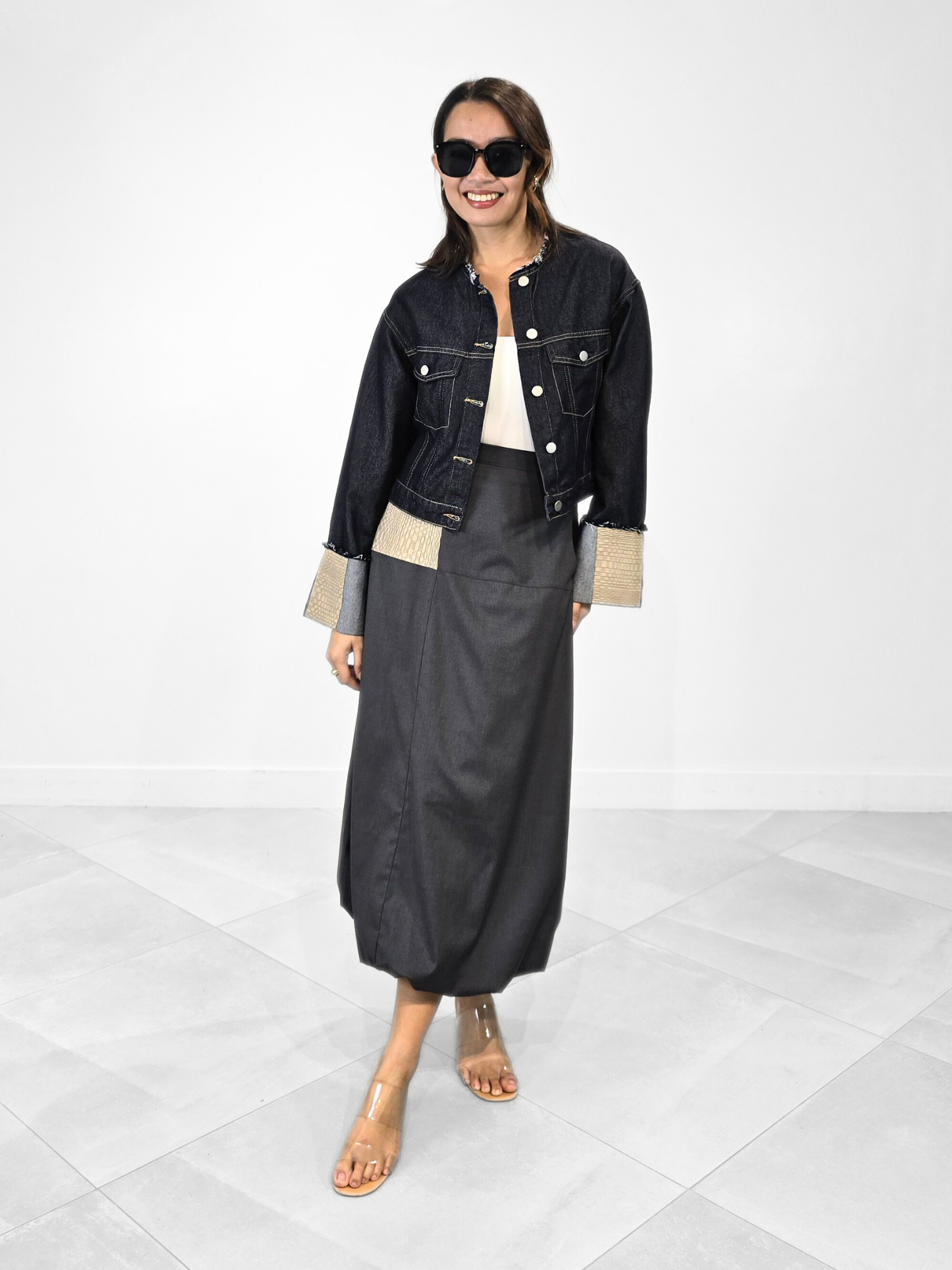 Kristel (Plus Size) Ethnic Jacket