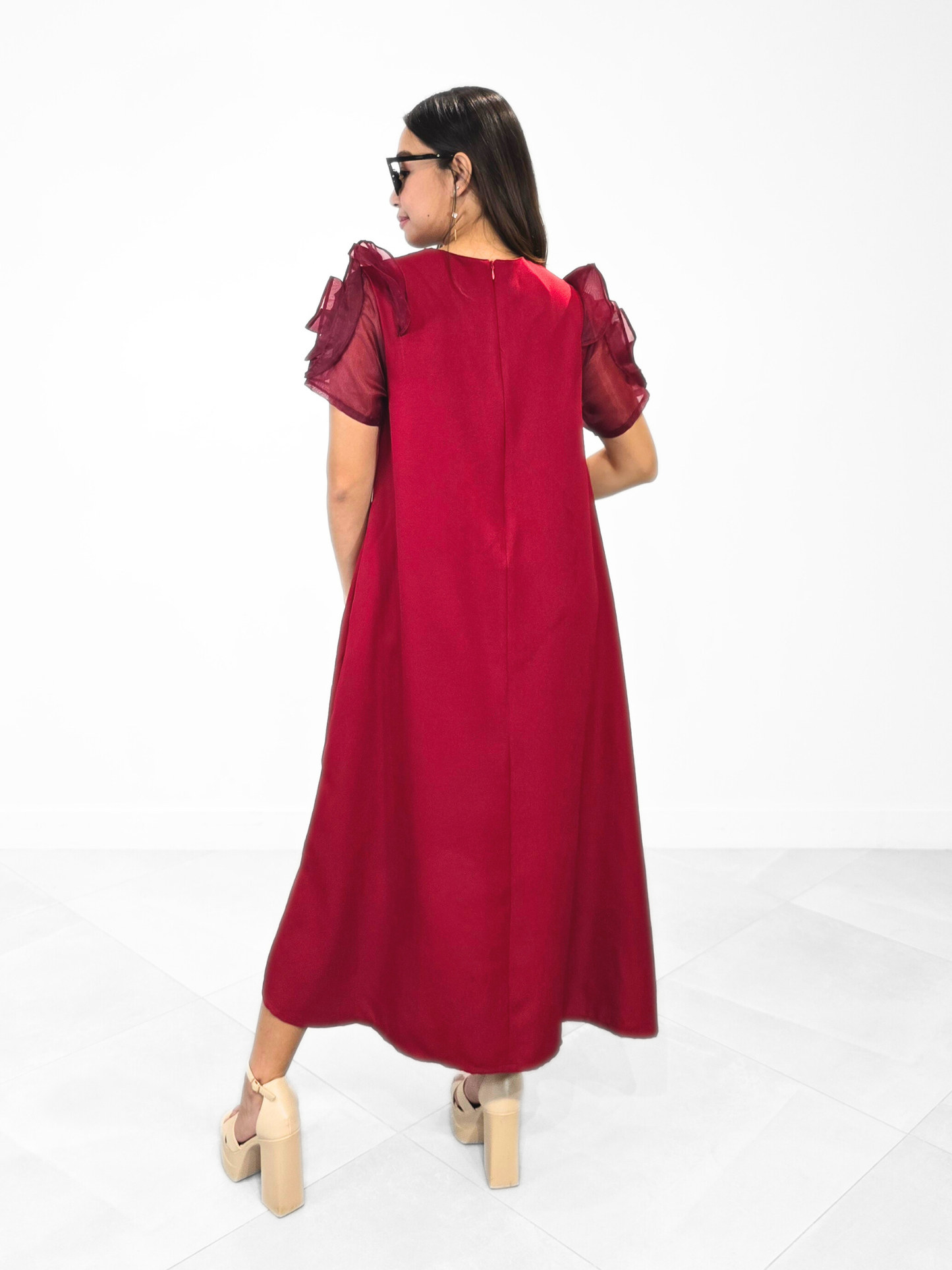 Carmen High-Low Dress