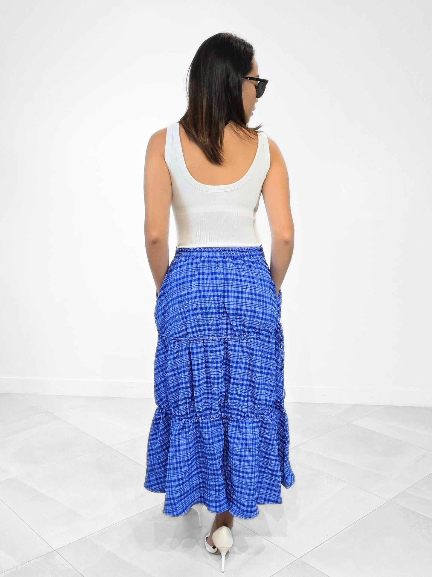 Ritz (Plus Size) String Accent Skirt