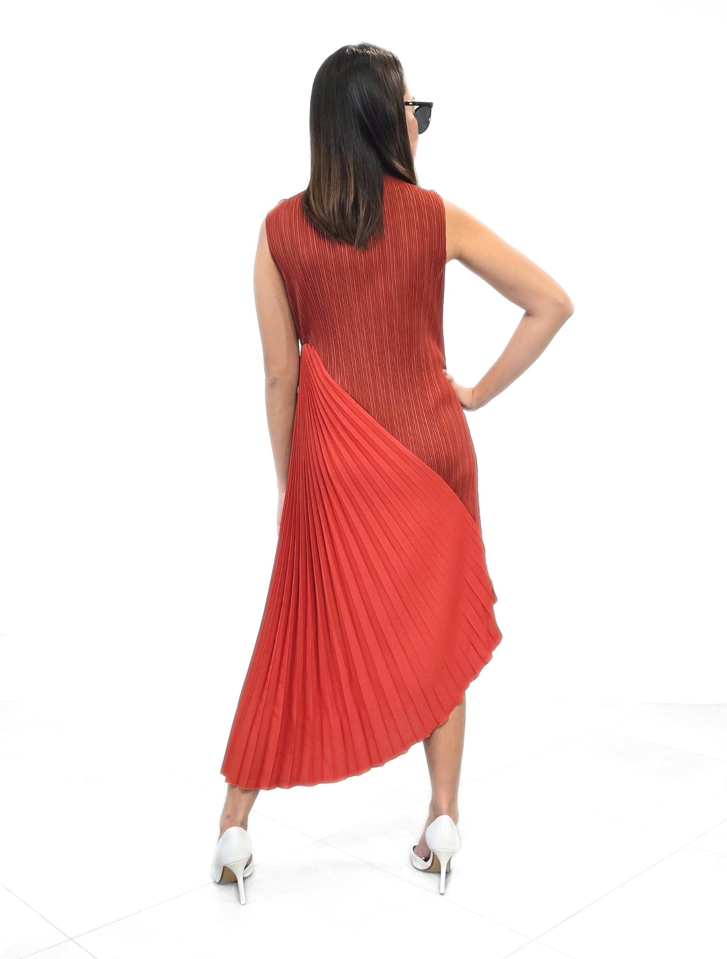 Gianna Pleated Dress