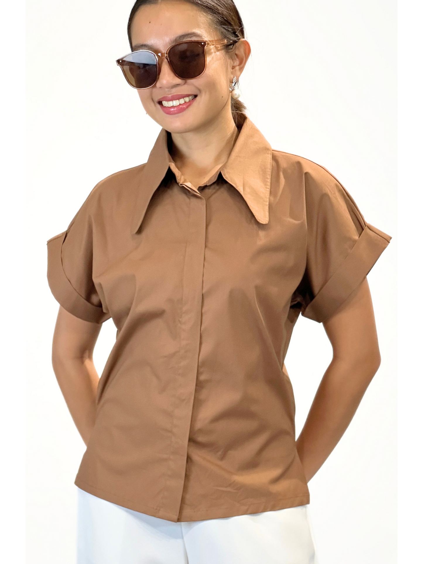 Callie (Plus Size) Polo Top (Unisex)