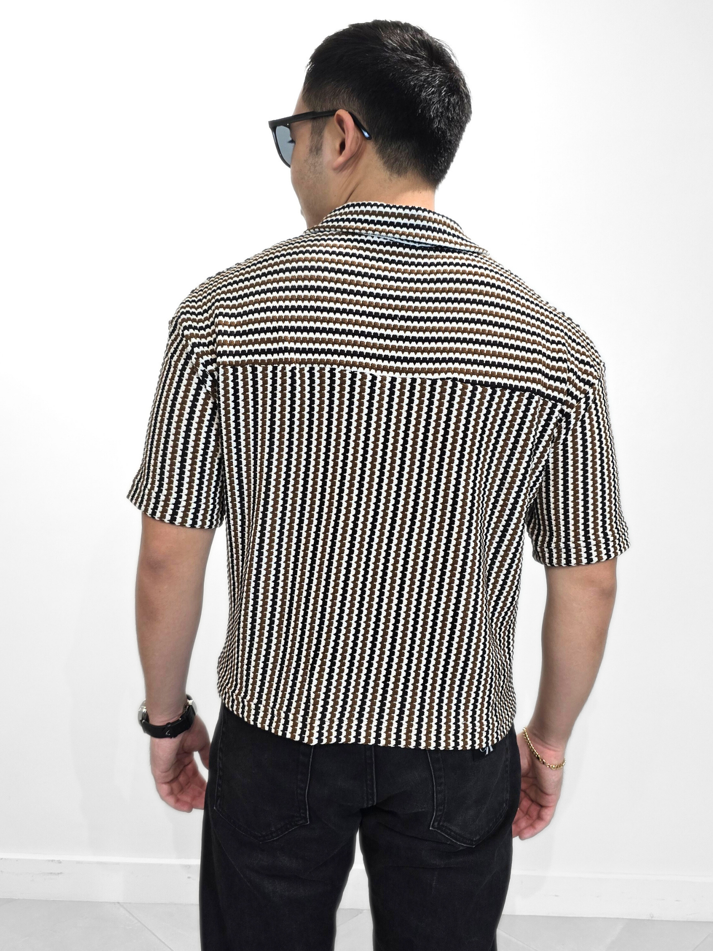 Austine (Plus Size) Boxy Polo Top (Unisex)