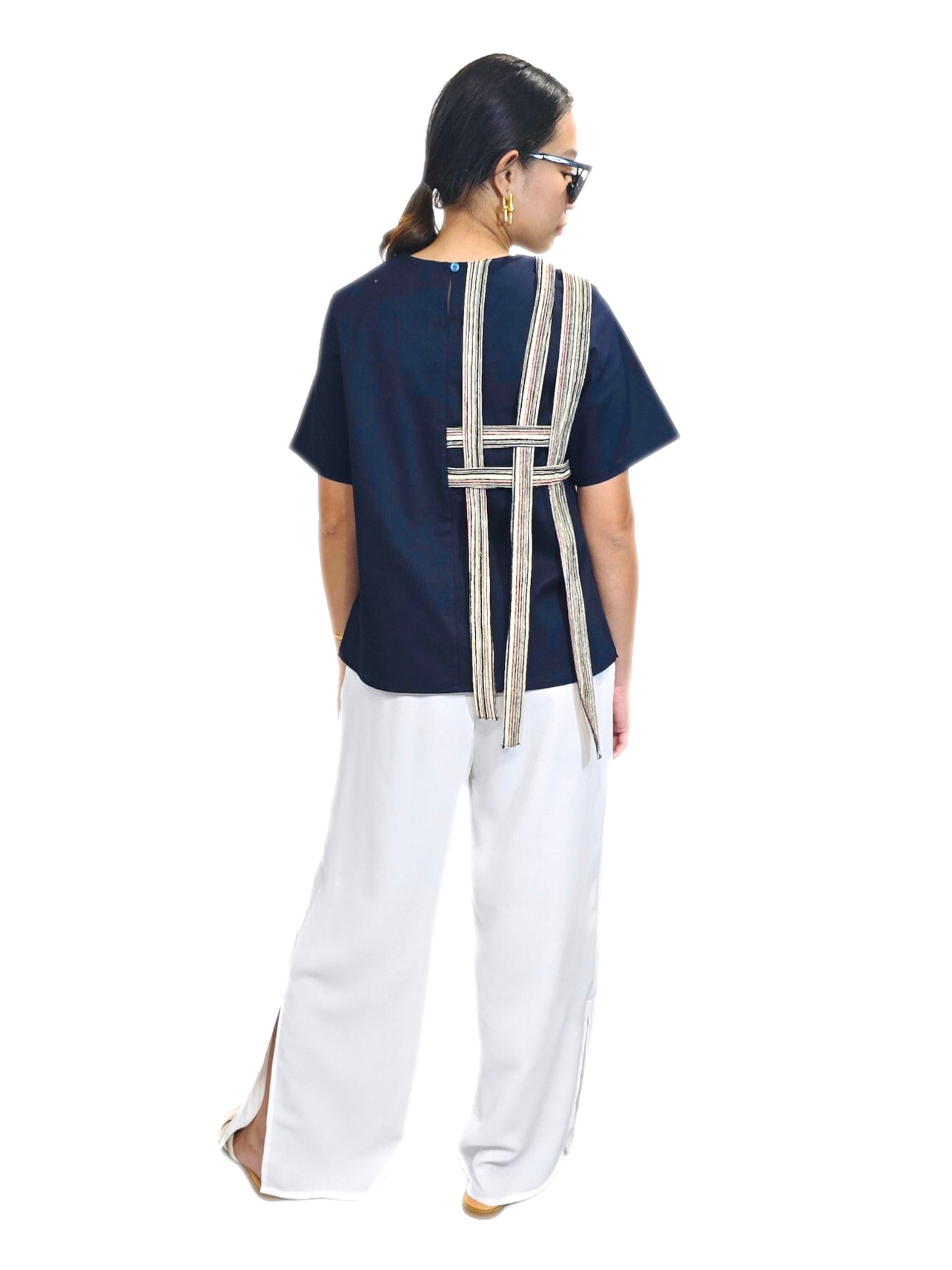 Augusta (Plus Size) Ethnic Strip Top