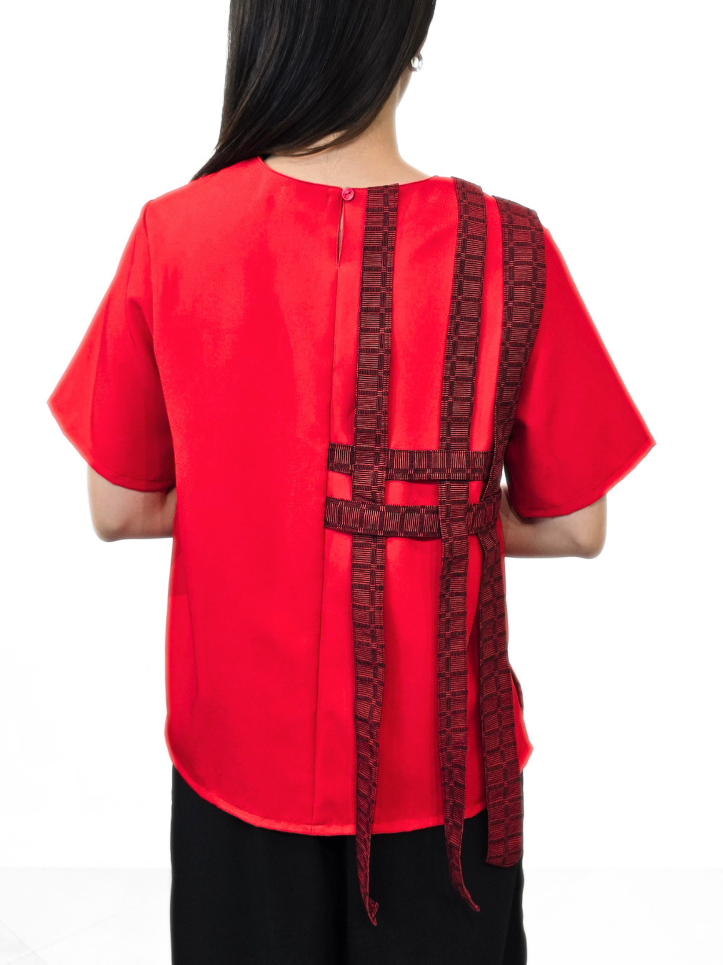 Augusta (Plus Size) Ethnic Strip Top