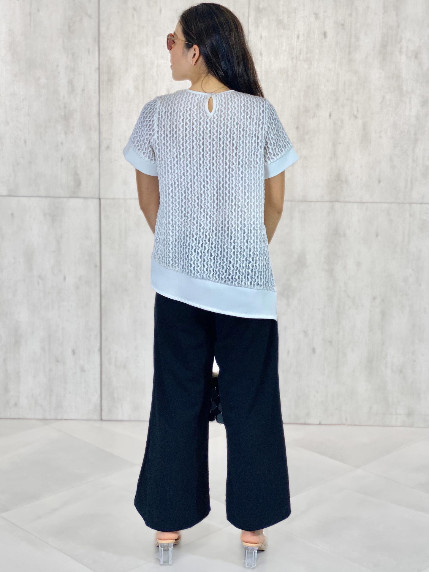 Jayce Mesh Top