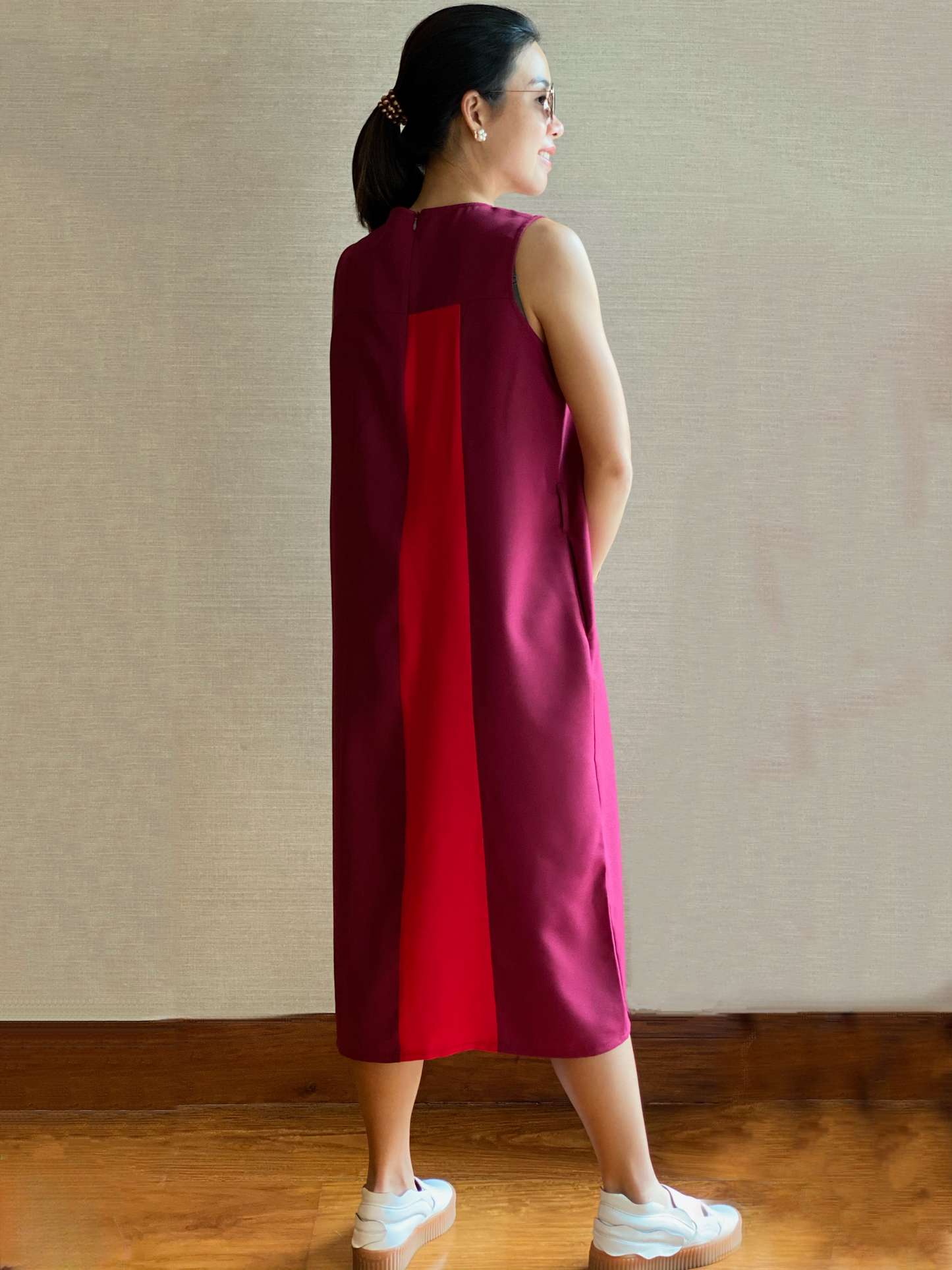 Mitch Panel Sleeveless Dress