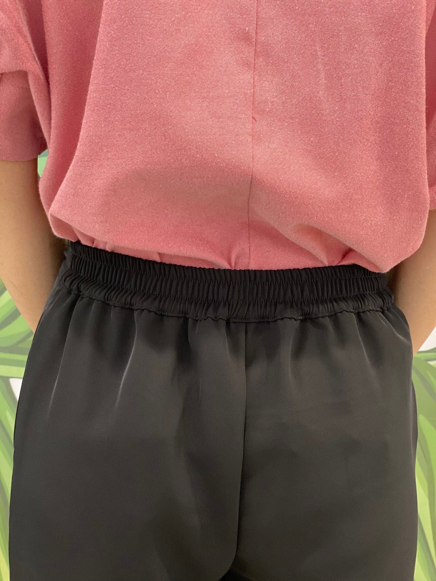 Clarrie Inverted V-hem Pants