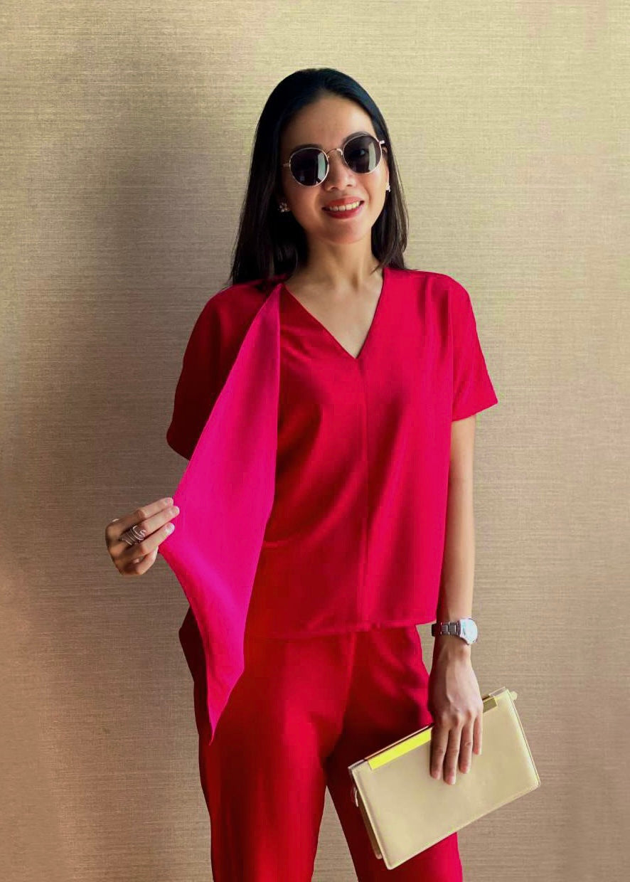 Tara Sleeve Drape Top
