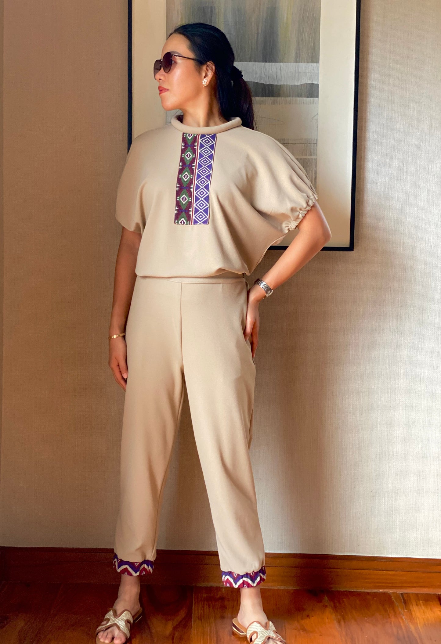 Jordan (Plus Size) Ethnic Top