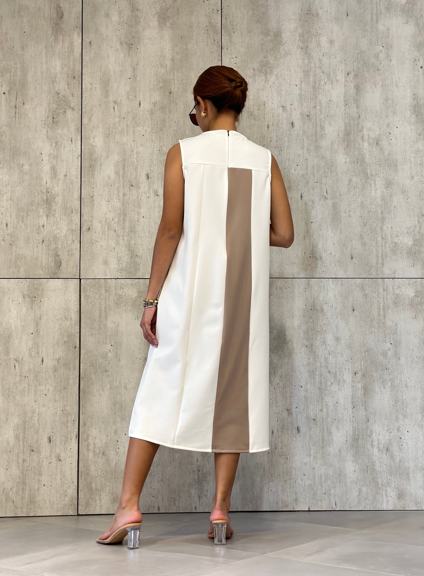 Mitch Panel Sleeveless Dress