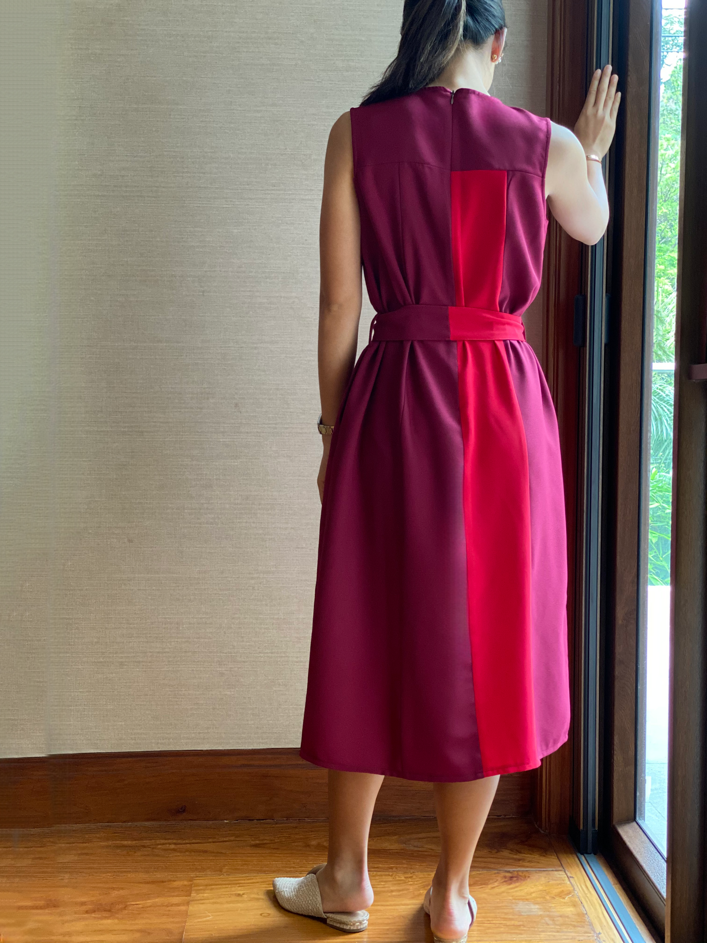 Mitch Panel Sleeveless Dress