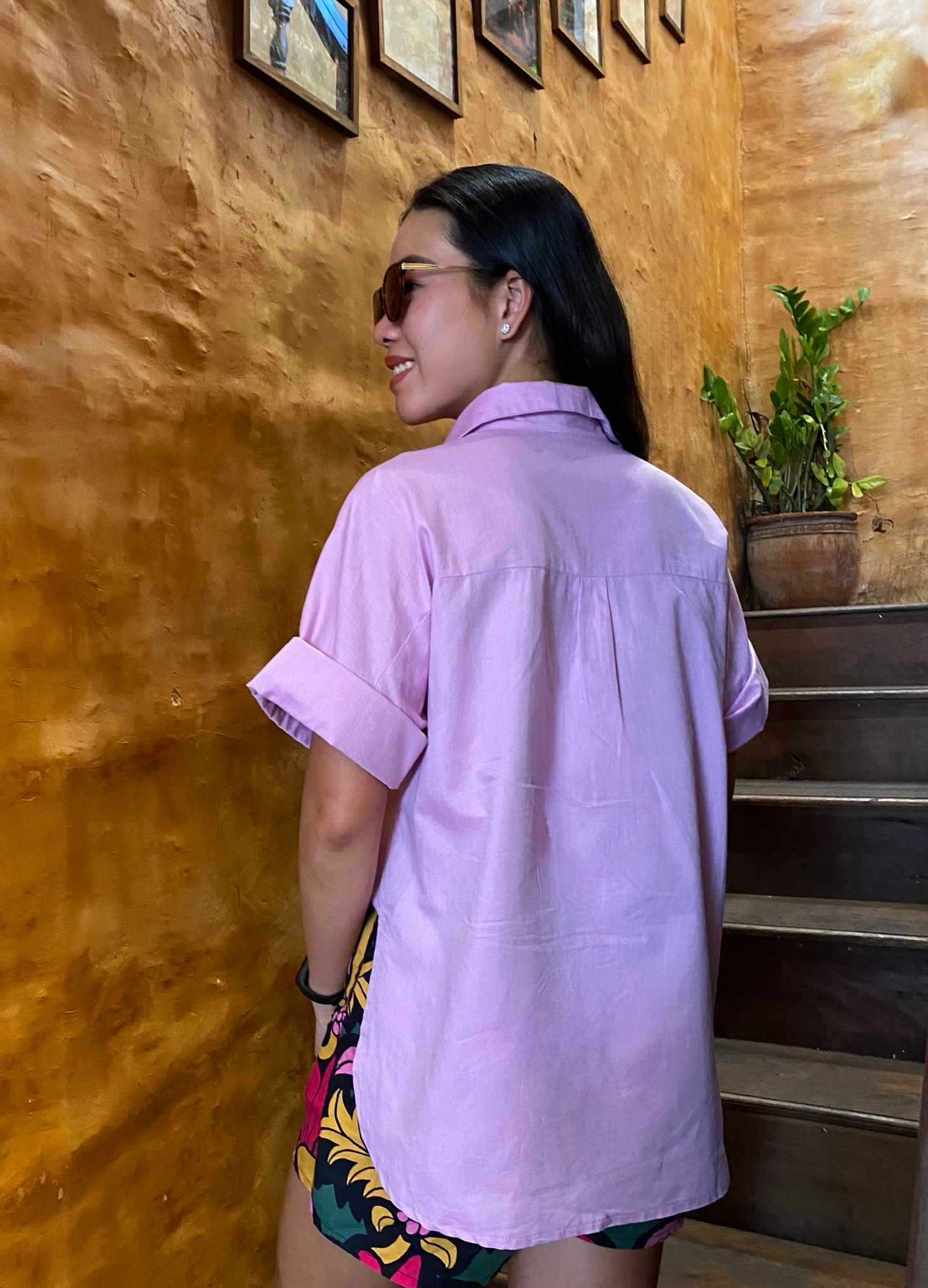 Audrey (Plus Size) Polo Top