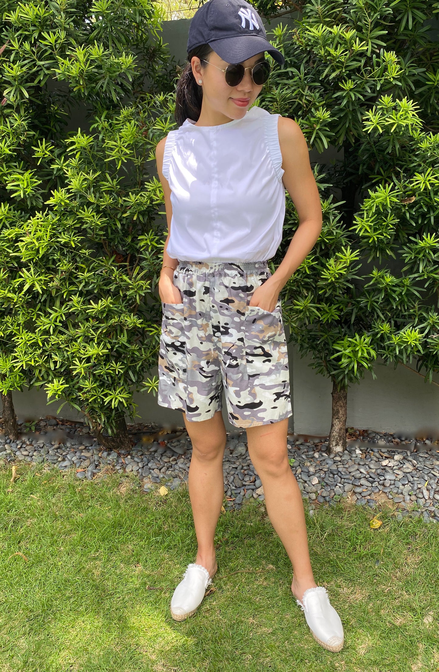 Tamika Camo 4 Pocket Shorts
