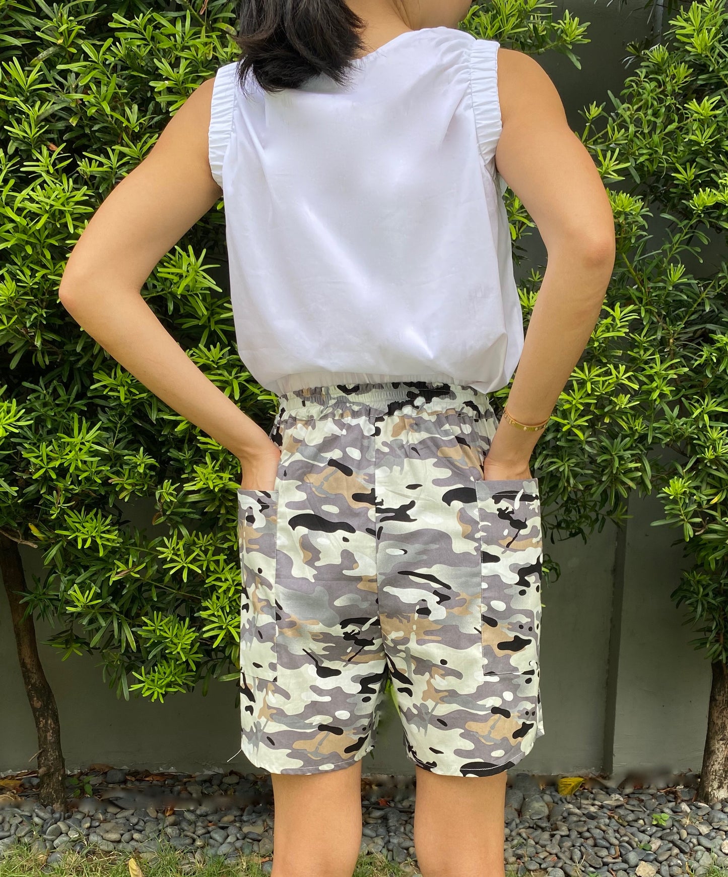 Tamika Camo 4 Pocket Shorts