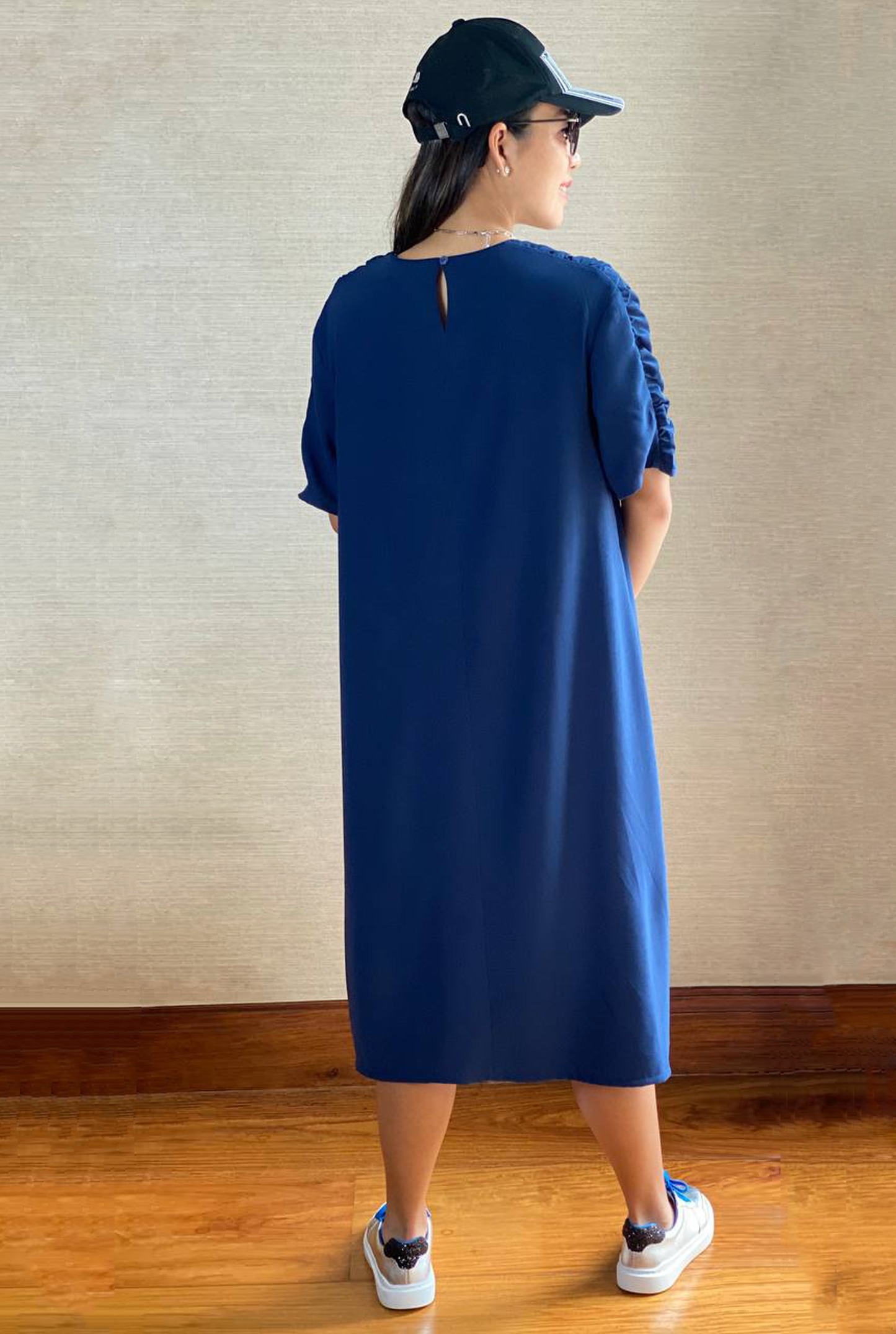 Veronica Shirred Dress